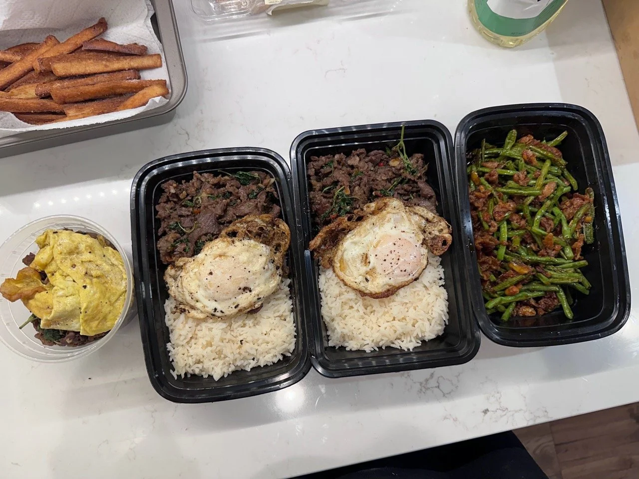 Pad Ka Prao lunch boxes