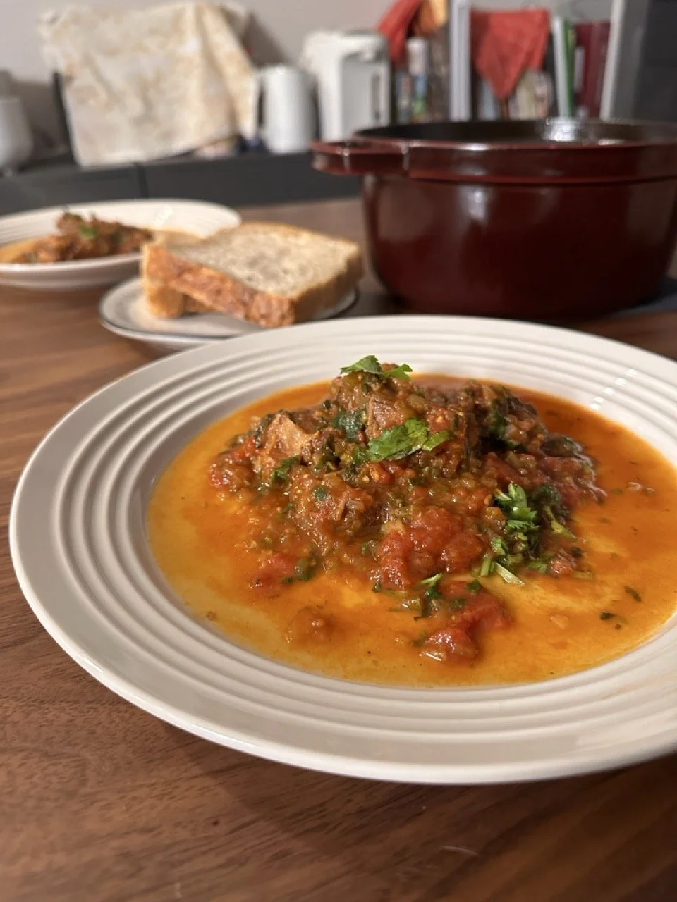 Chashushuli (Georgian Beef and Tomato Stew)