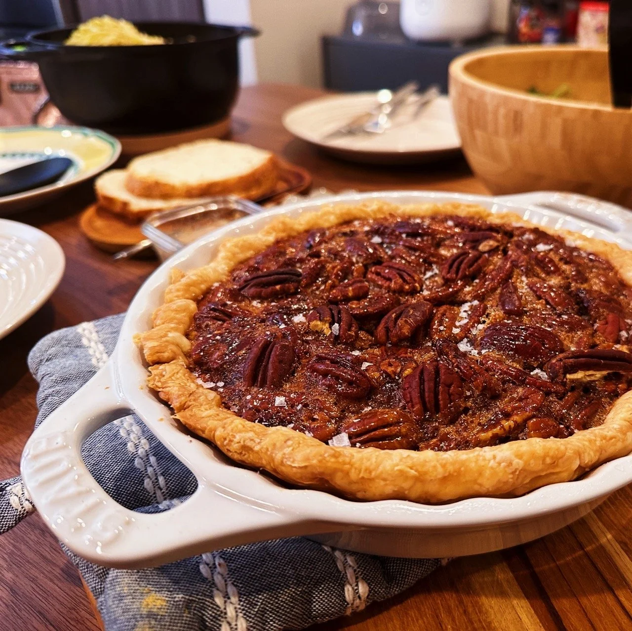 Classic pecan pie