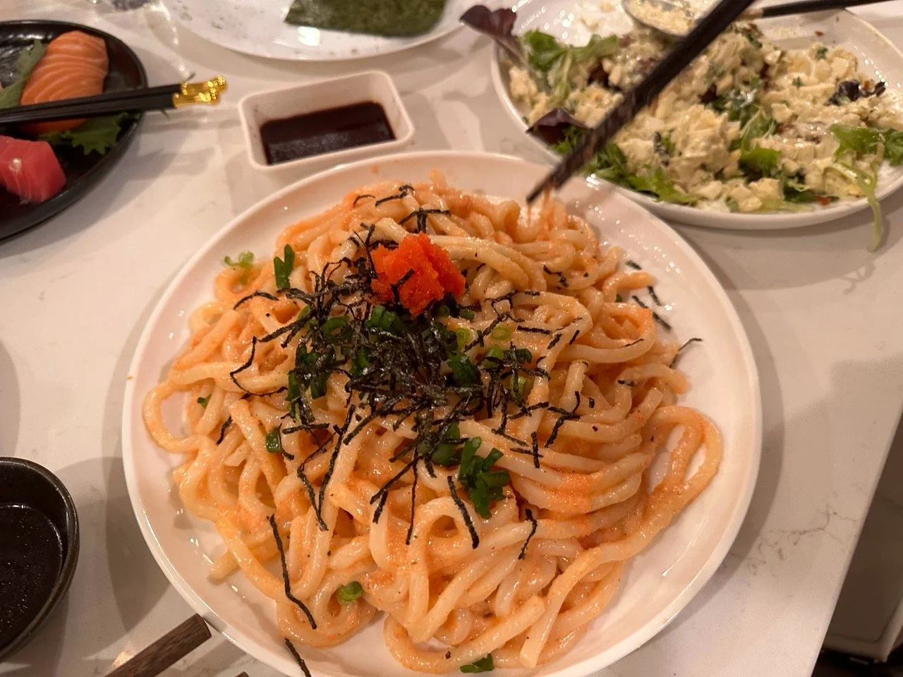 Mentaiko udon