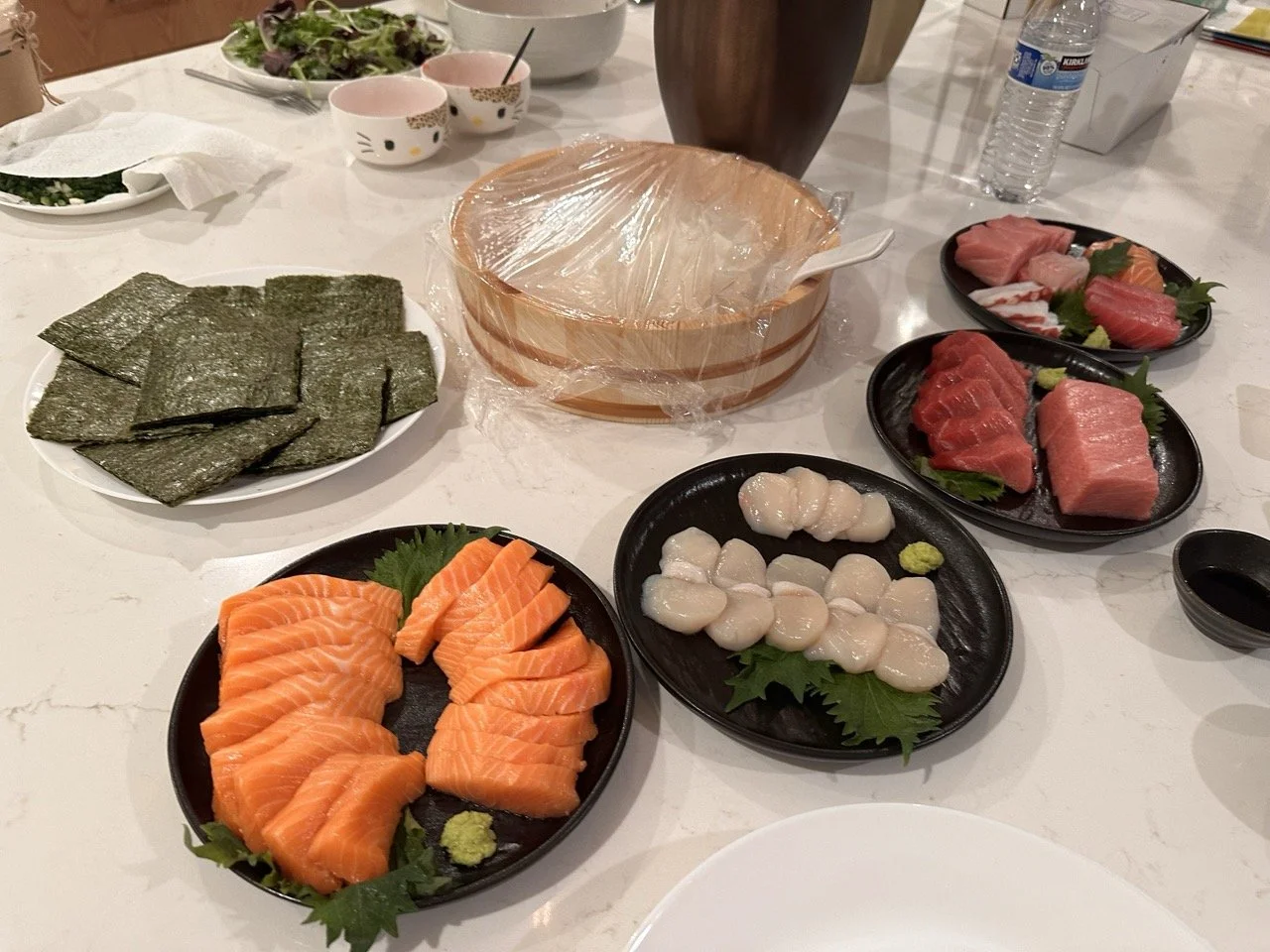 Hand roll party for client