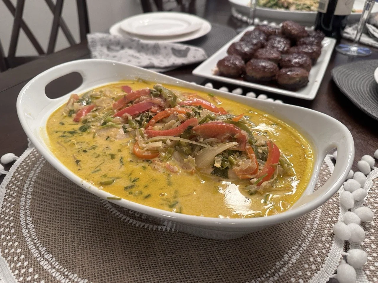 Moqueca (Brazilian fish coconut milk stew)