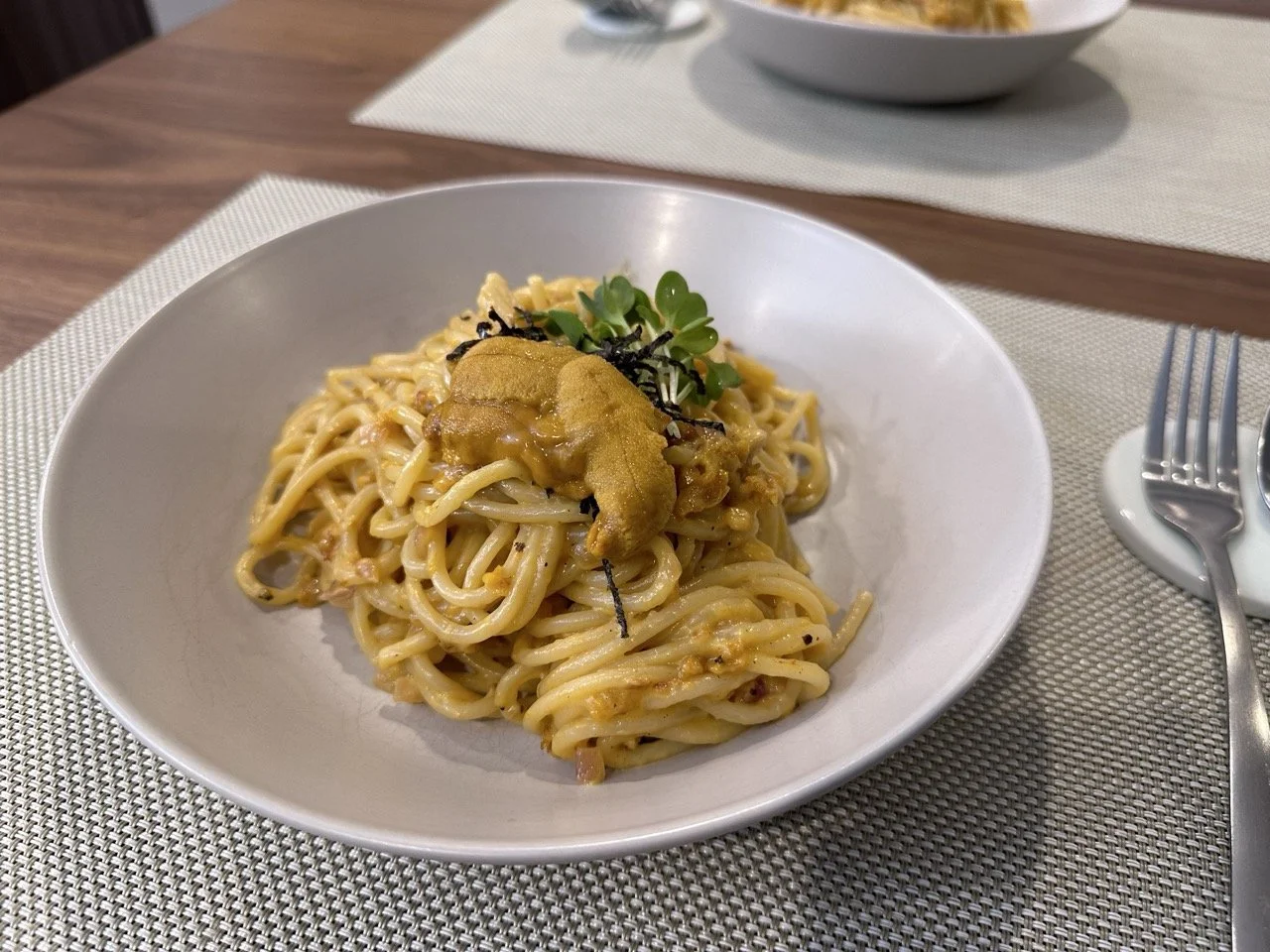 Sea urchin spaghetti