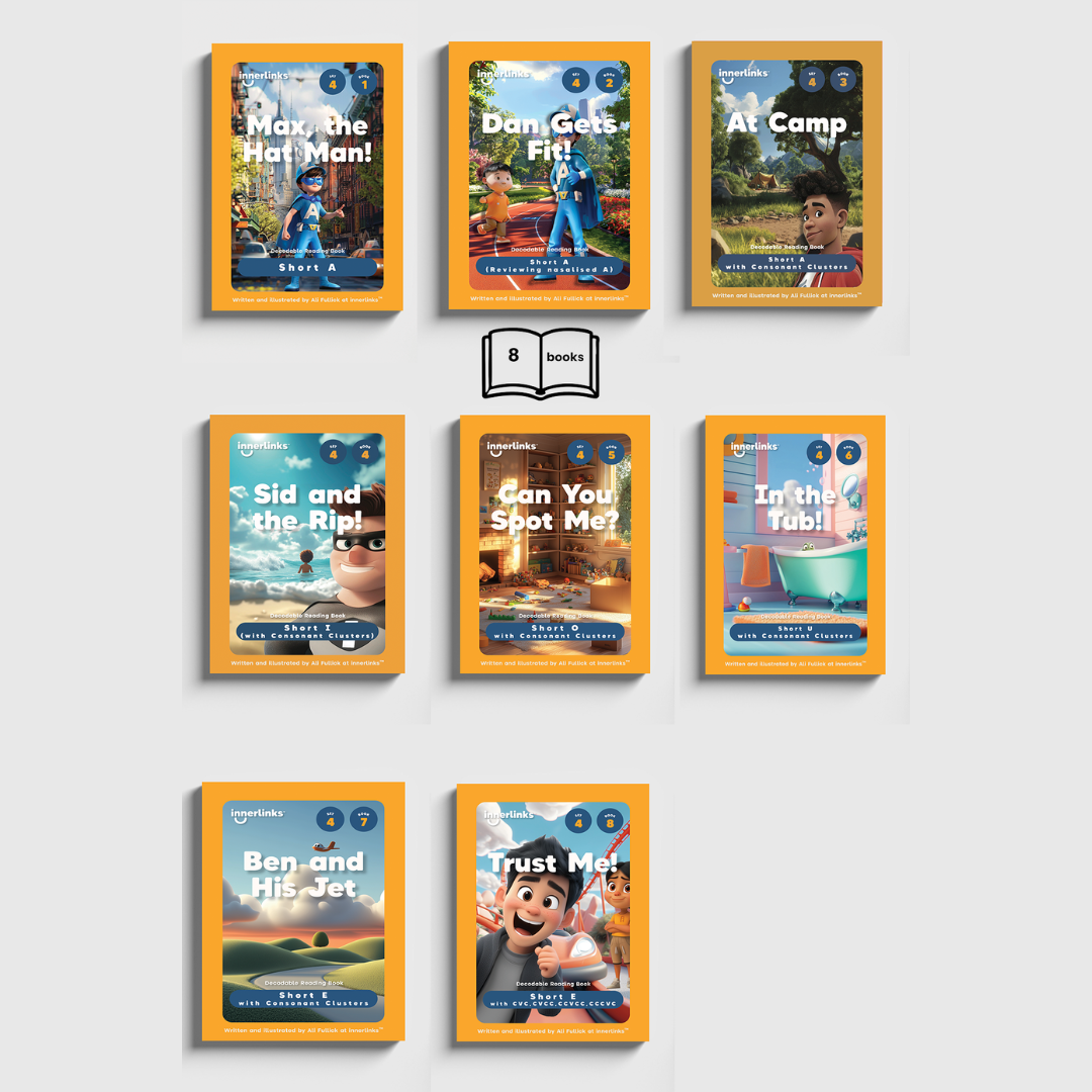 Innerlinks Decodable Readers – Set 4 Bundle