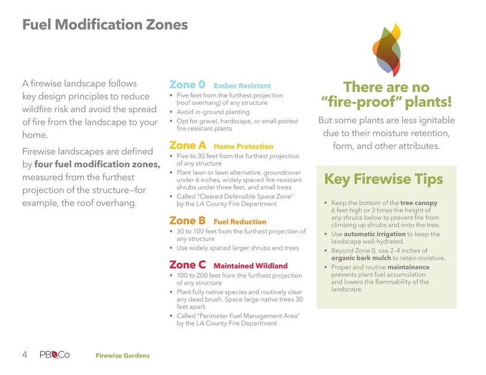 Firewise Gardens Booklet — Pamela Burton & Company