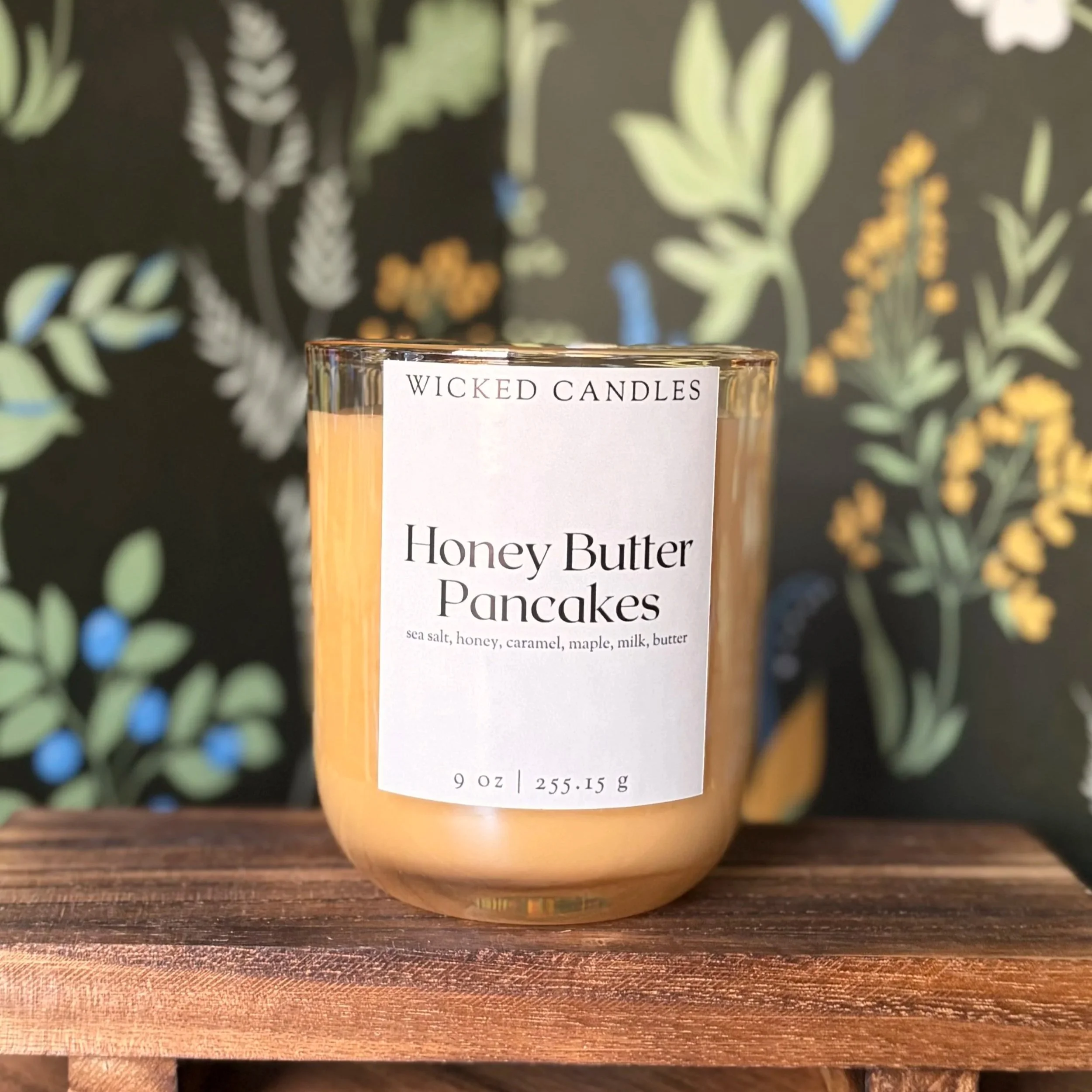honey butter pancakes scented soy candle