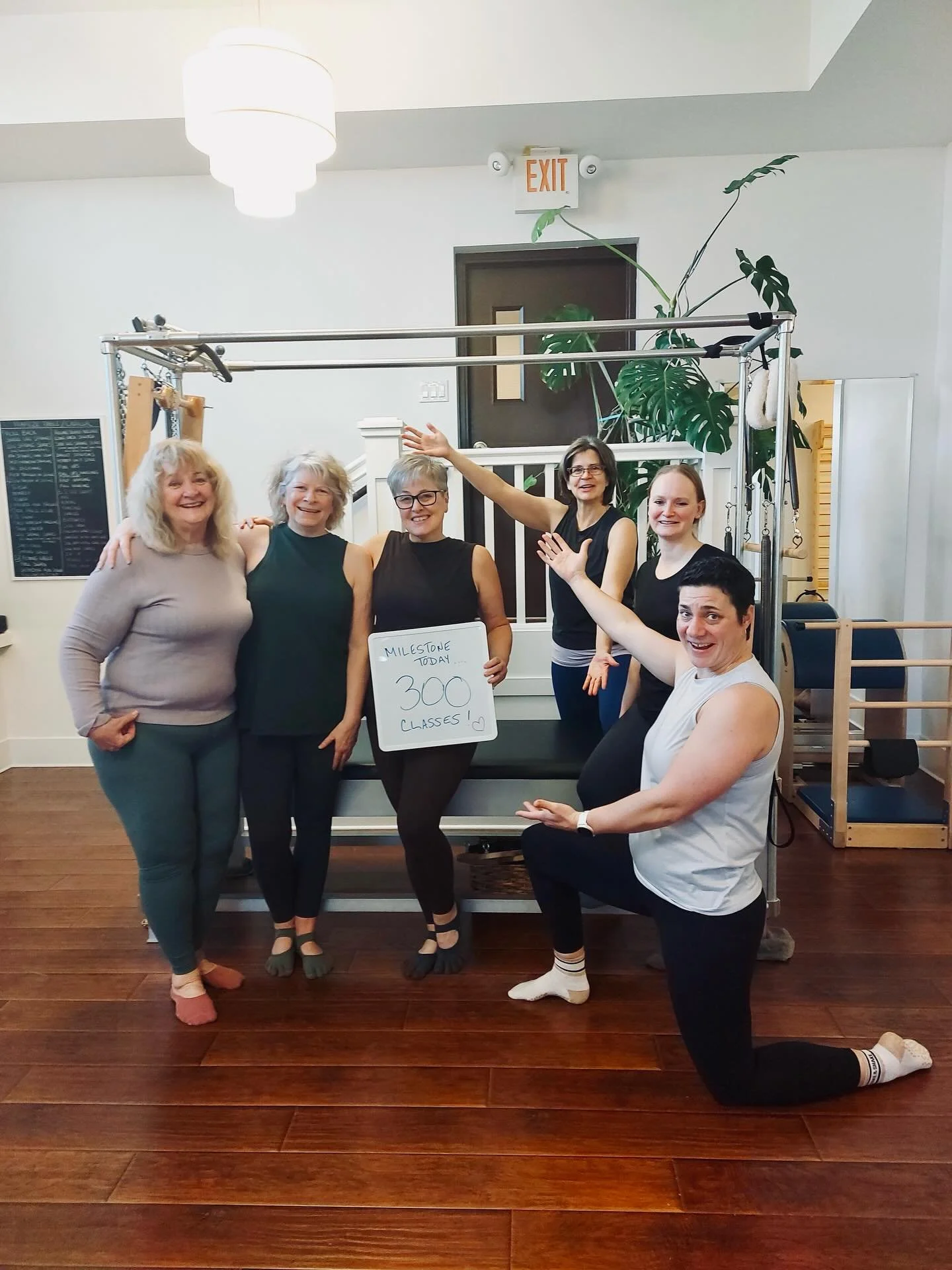 Congrats Donna!! 300 classes is more than a number&mdash;it&rsquo;s showing up, staying curious, and committing to your body again and again. We love celebrating milestones like this and the amazing clients who make our community what it is 🤍 #progr