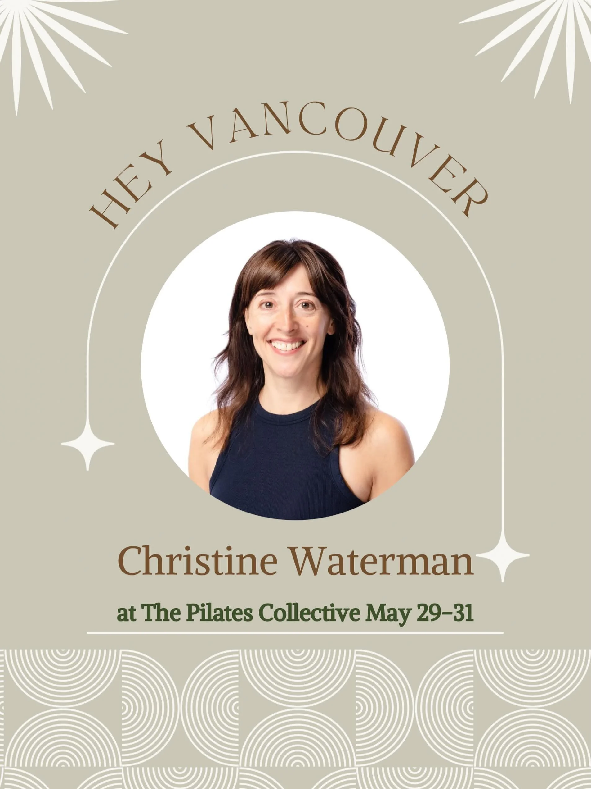 Hey Vancouver ✨

So excited to be a guest teacher for the upcoming workshop weekend at The Pilates Collective during Sandy&rsquo;s visit!

Can&rsquo;t wait for a weekend of movement, community, and learning together.

I&rsquo;ll be available for priv