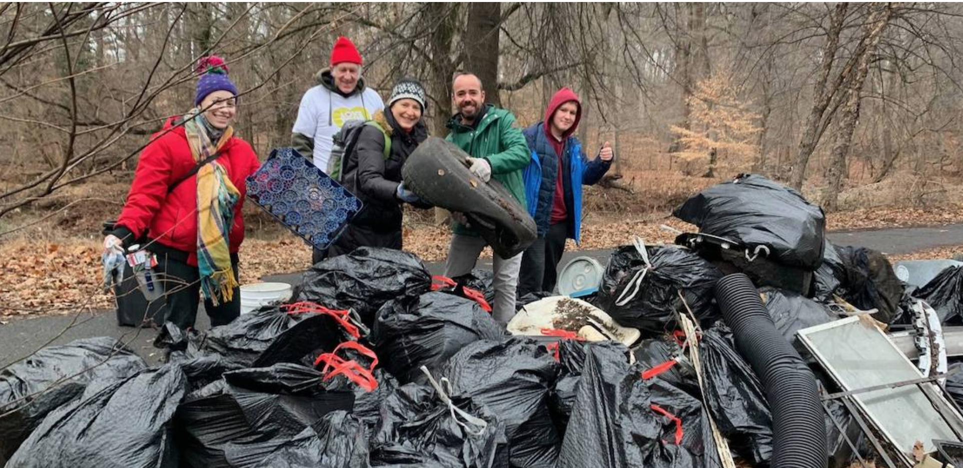 Rich Guffanti and volunteer group
