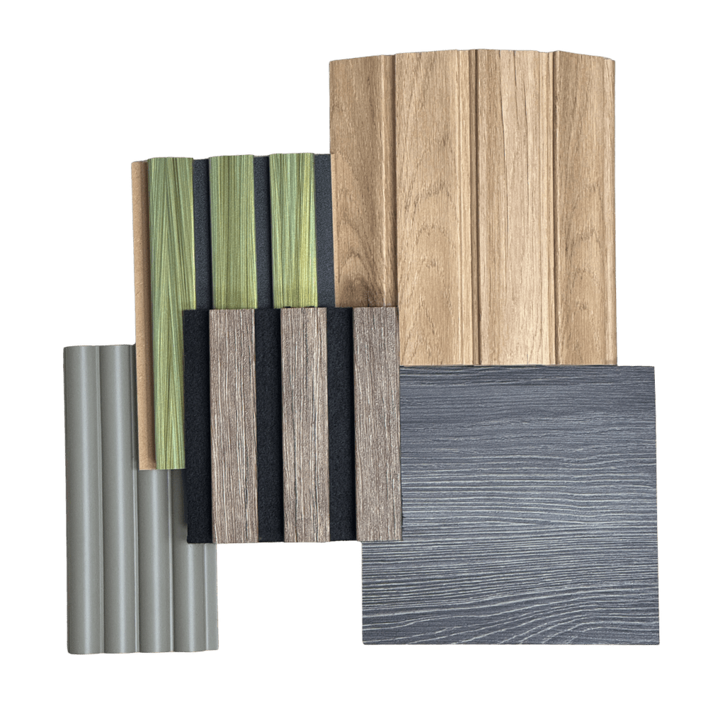 AUROPAN acoustic wall panel samples
