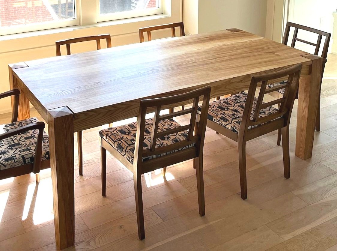 Custom Dining Table | White Ash