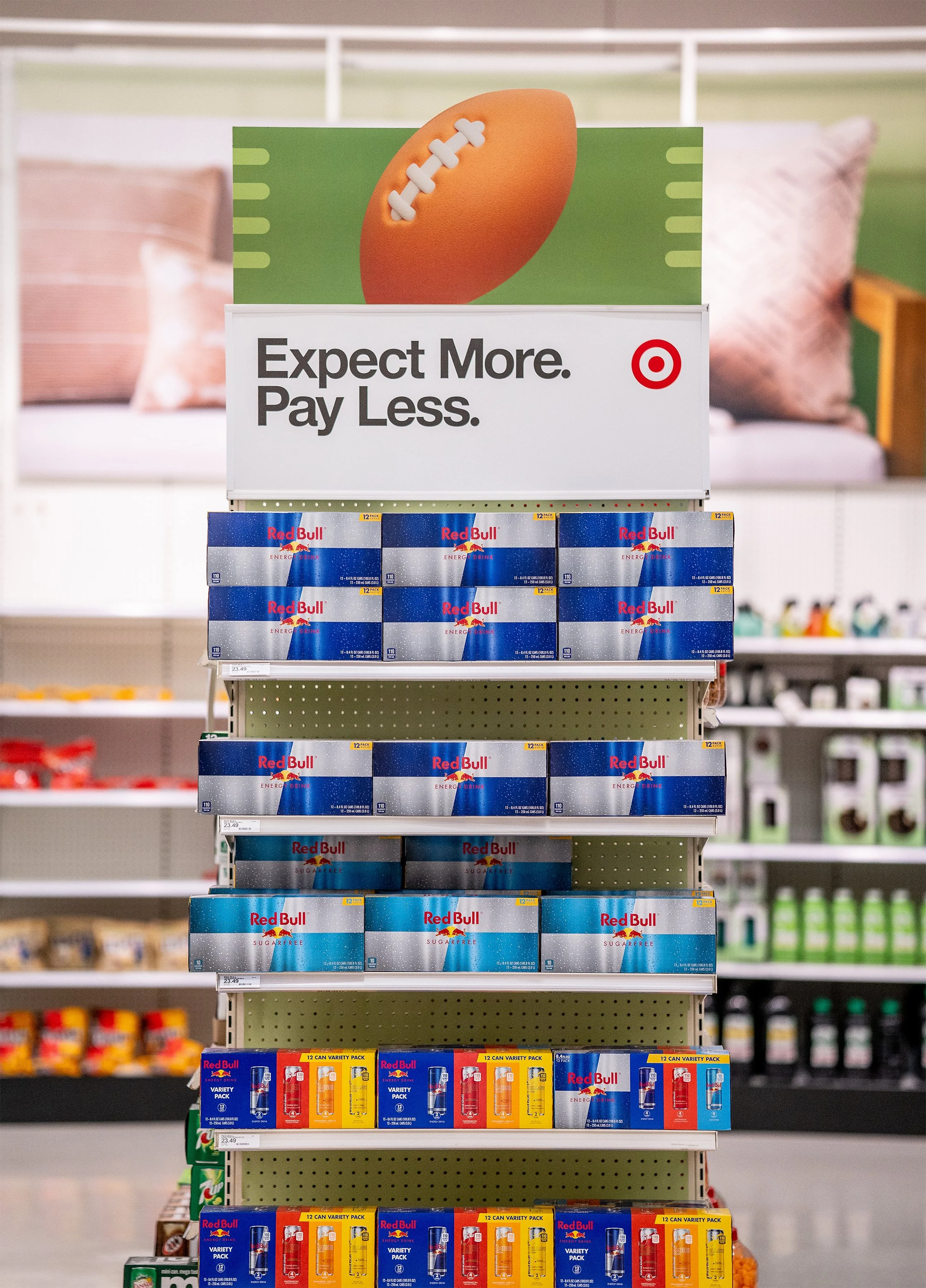 Target Signage Photo of Target Store with Football Ball for Game’s Day by Noah Camp