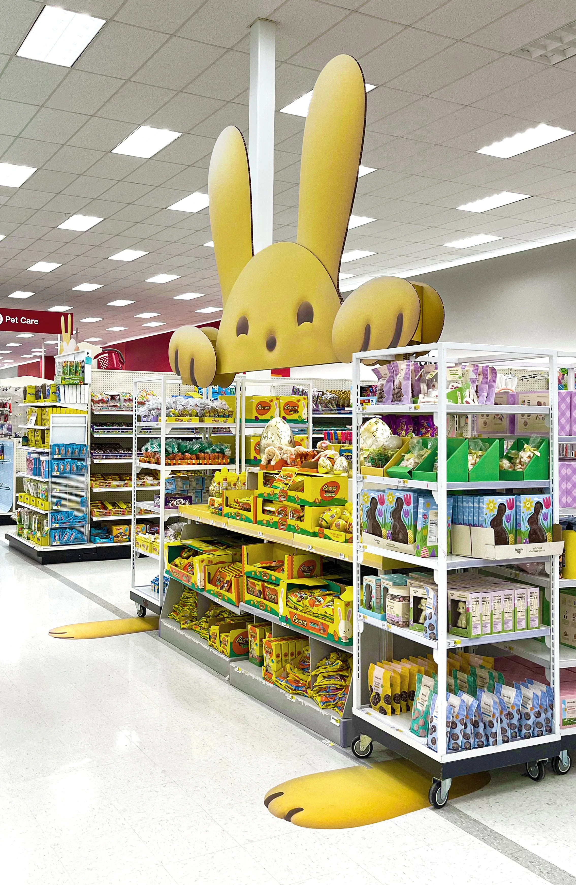 Target Signage Photo of Target Store with Easter Bunny by Noah Camp