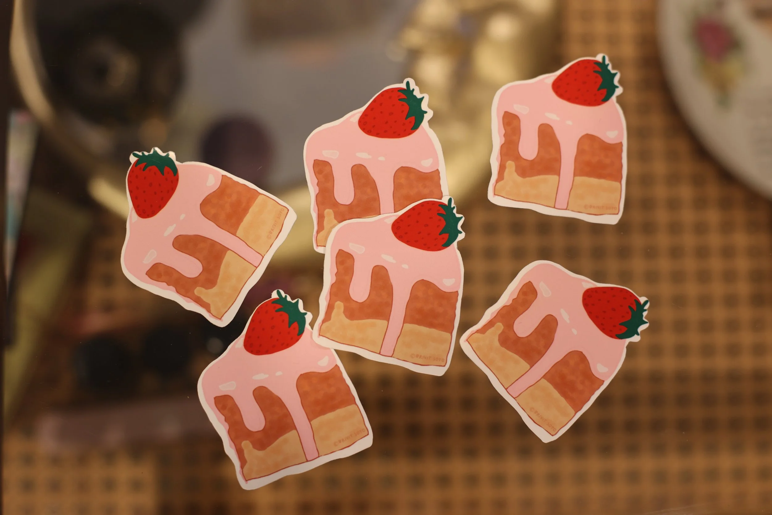 SHORTBERRY CAKE - STICKER
