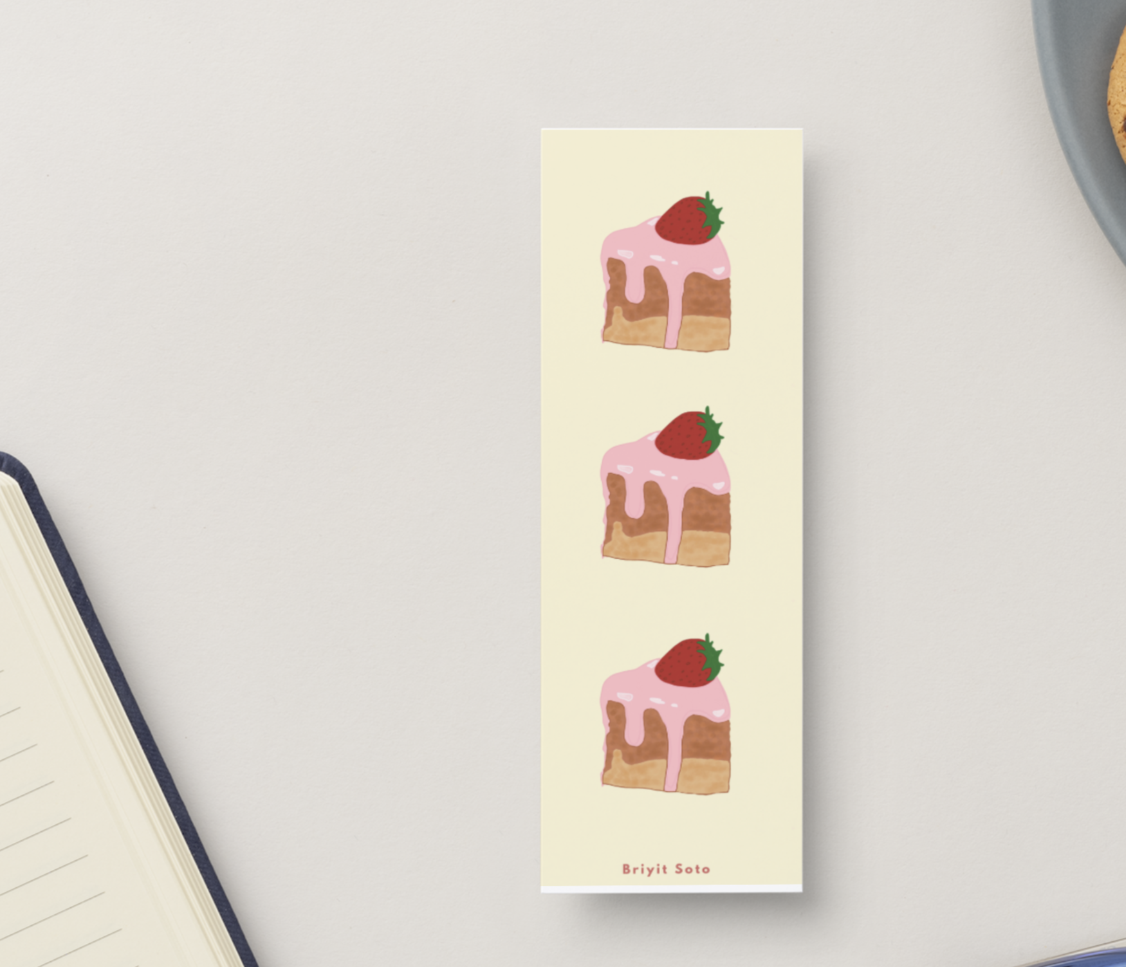 SHORTBERRY CAKE - BOOKMARK