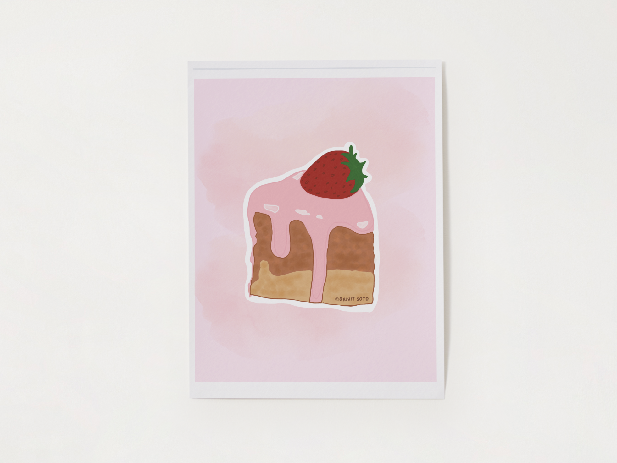 SHORTBERRY CAKE - PRINT