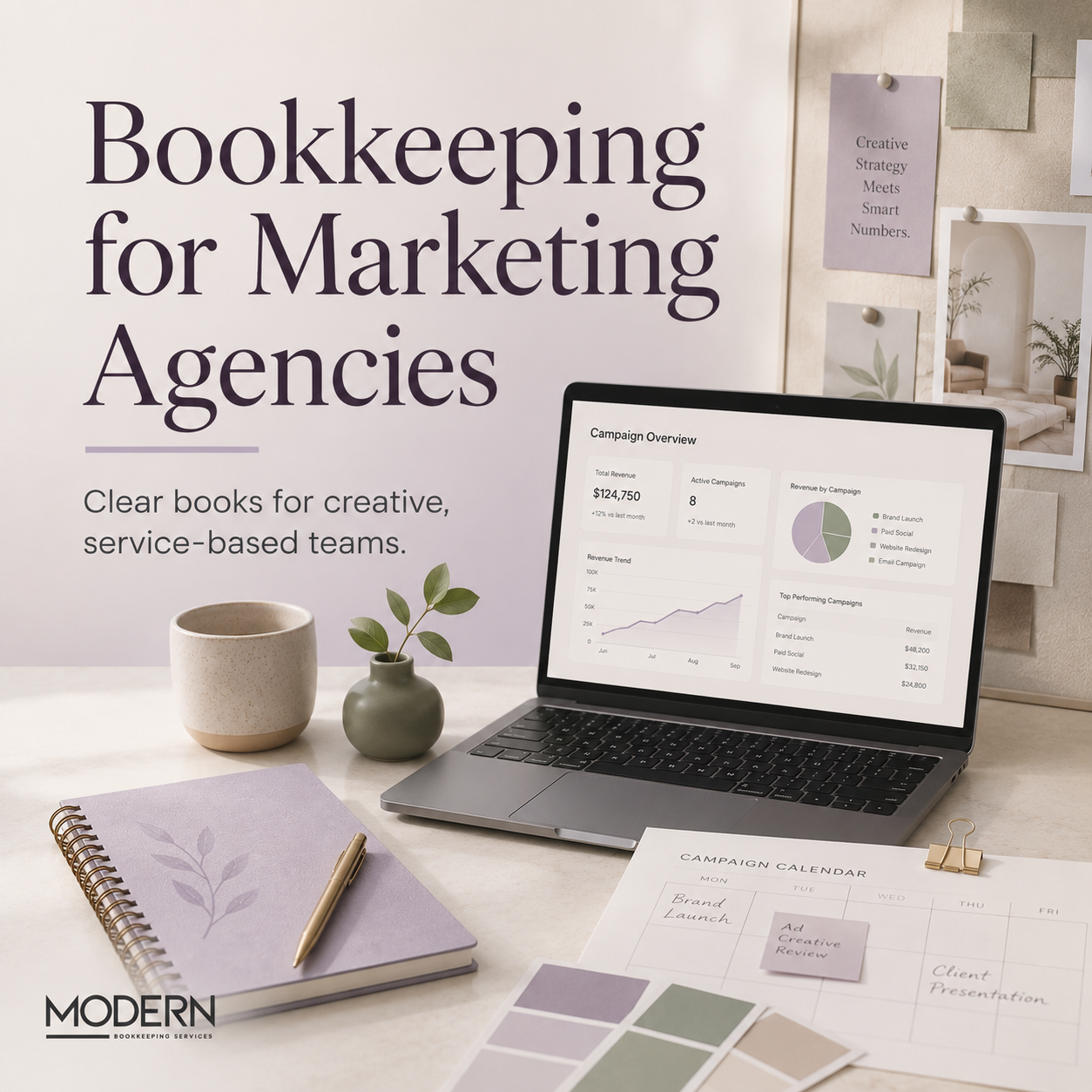 Bookkeeping for Marketing Agencies: Better Financials for a Growing Agency