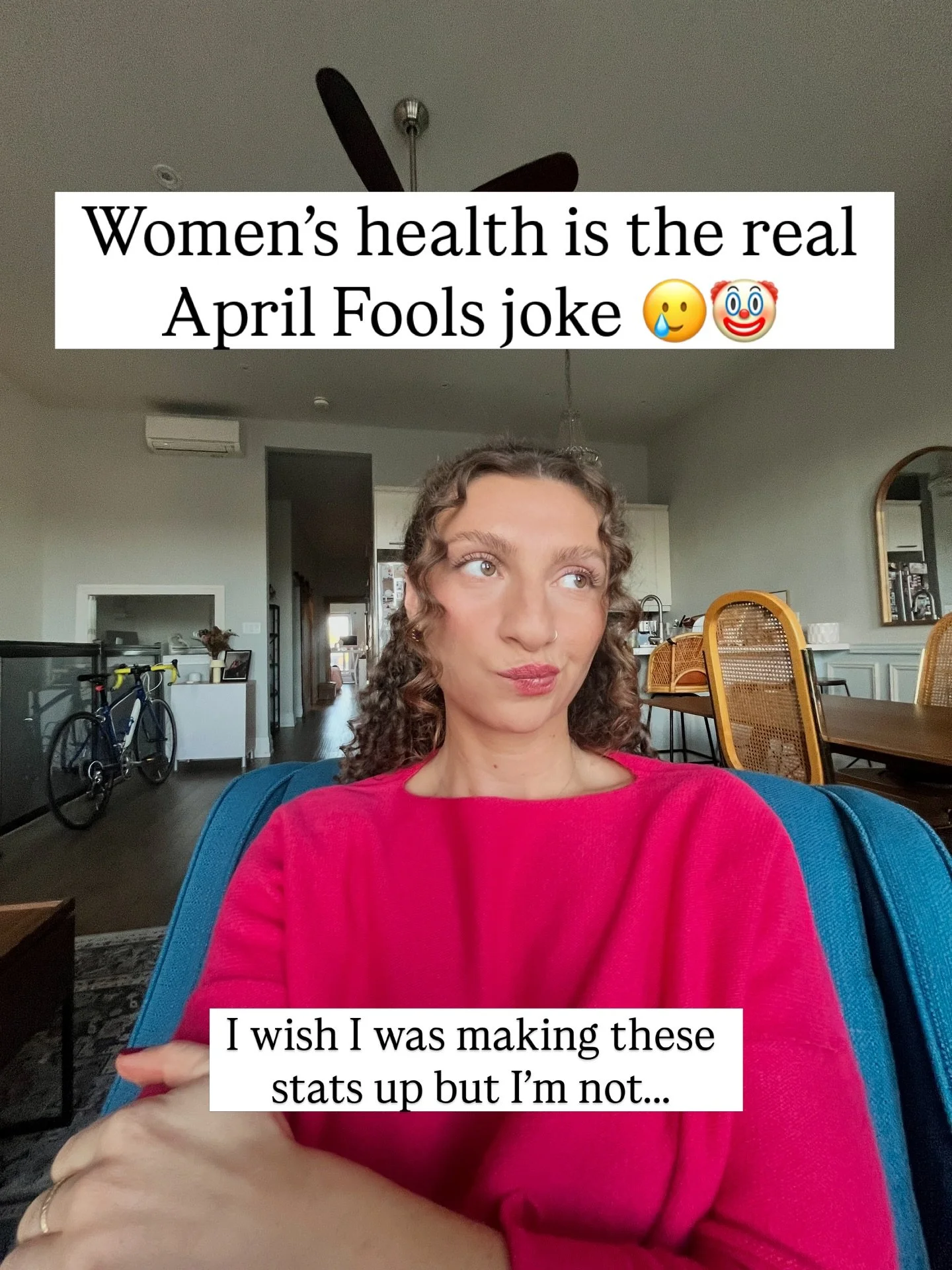 And here I was thinking &ldquo;I don&rsquo;t have anything to say for april fools&rdquo;&hellip; oh wait!! We&rsquo;ve BEEEEEN fooled for literally ever 🫠

#aprilfools #womenshealth #women #womenshealthmatters