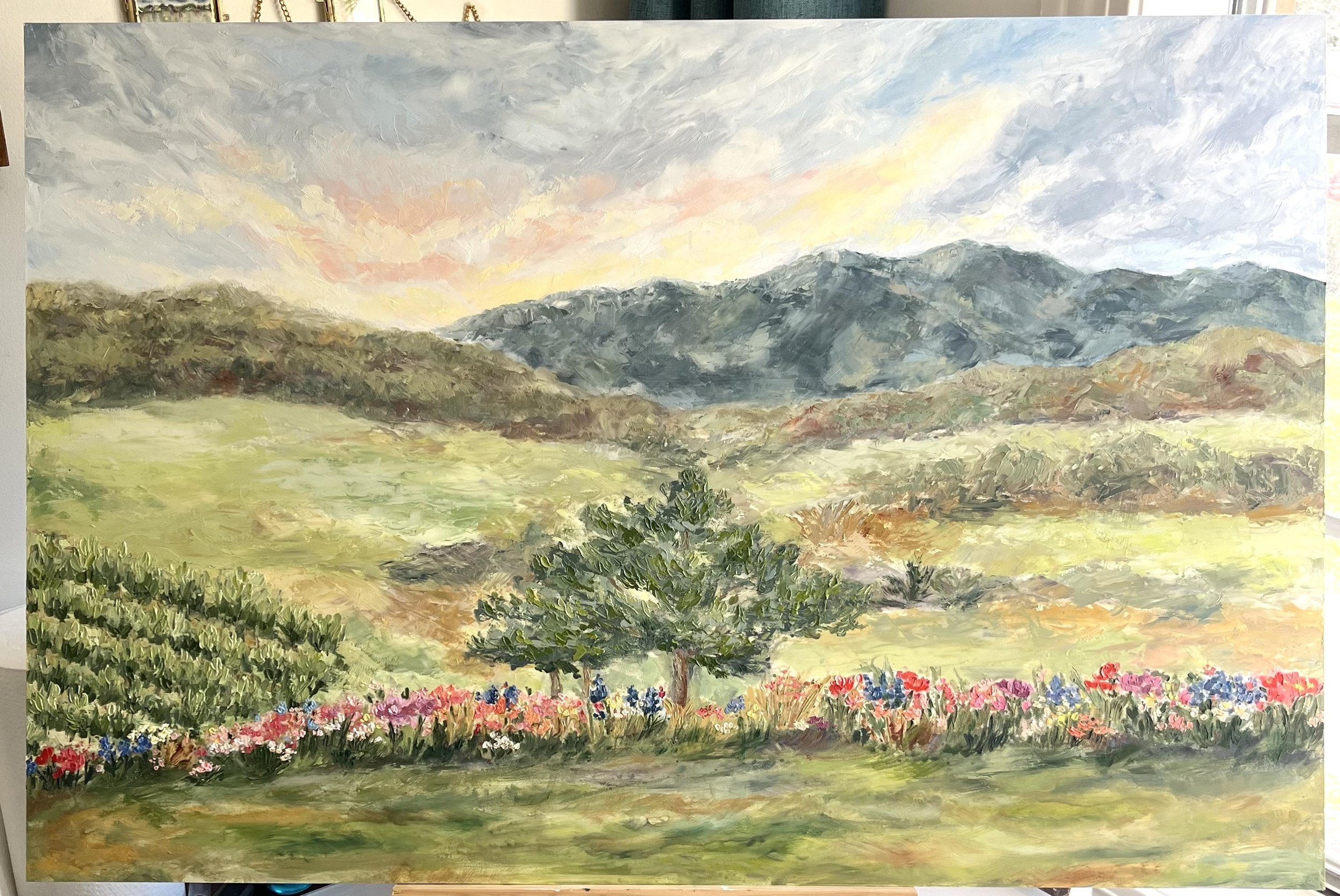 24x36 inch oil painting