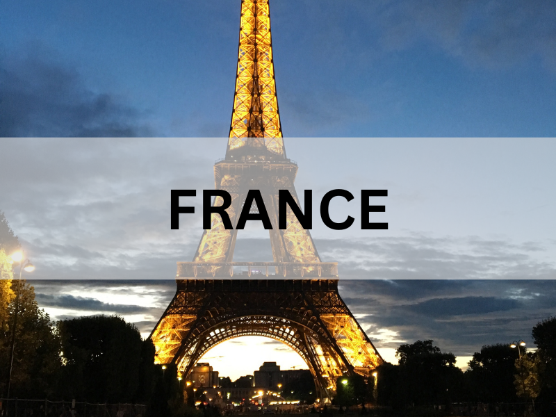 France Travel Itineraries 