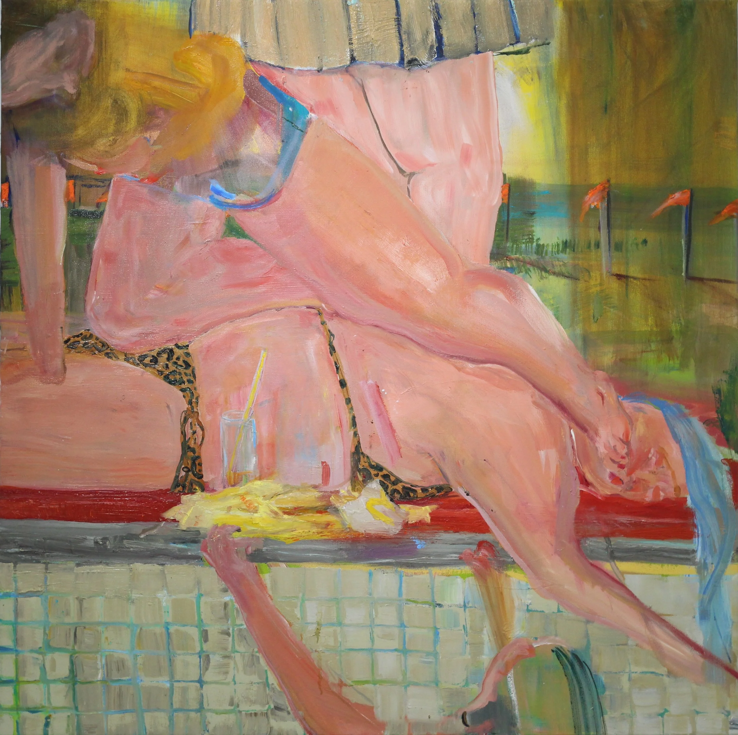 游泳池之日與腳底臉部按摩 (Pool Day And A Foot Flash Face Massage), 2025
