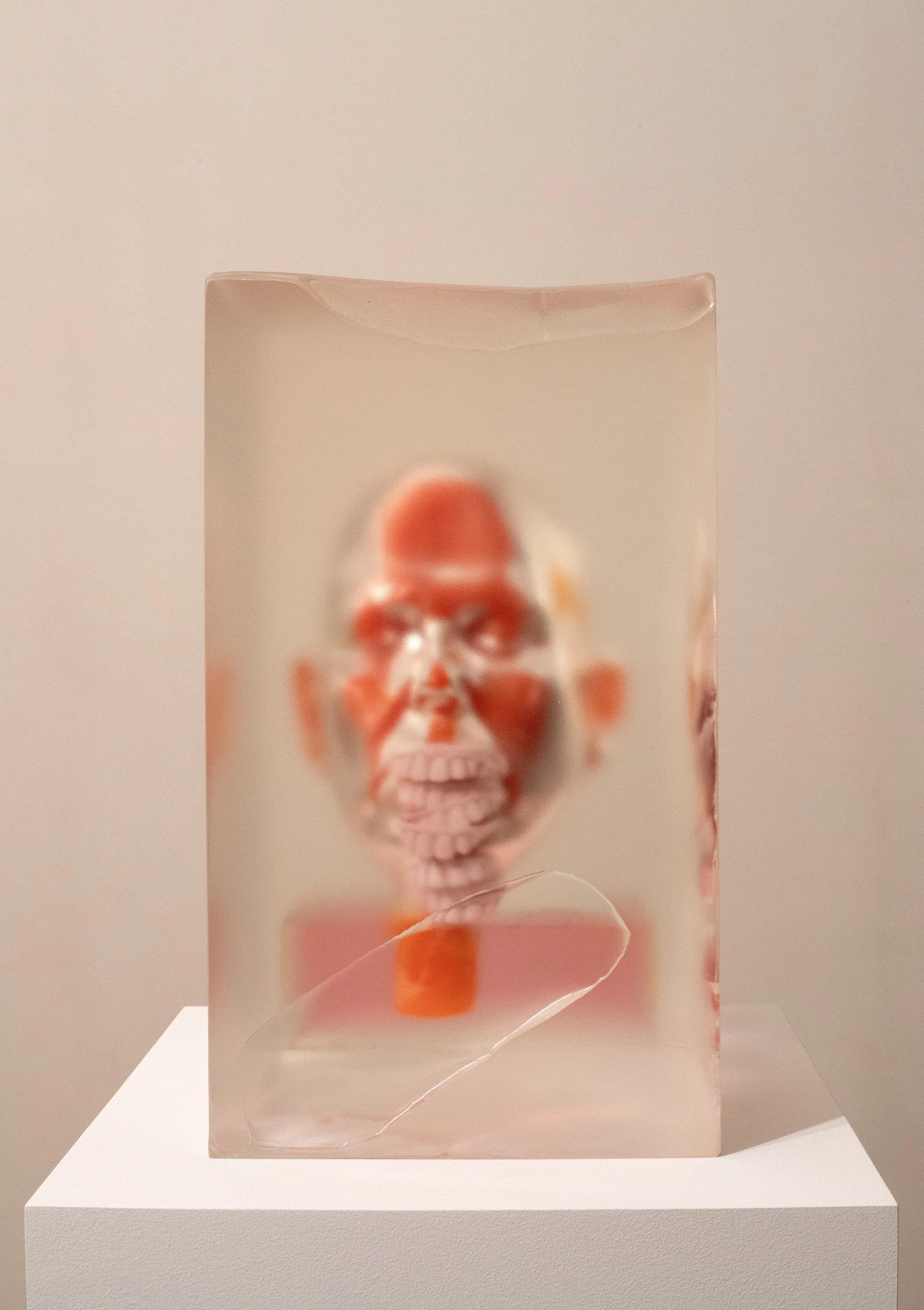 羅娜．龐迪克，〈橘色外殼與粉紅牙齒〉，2019–23