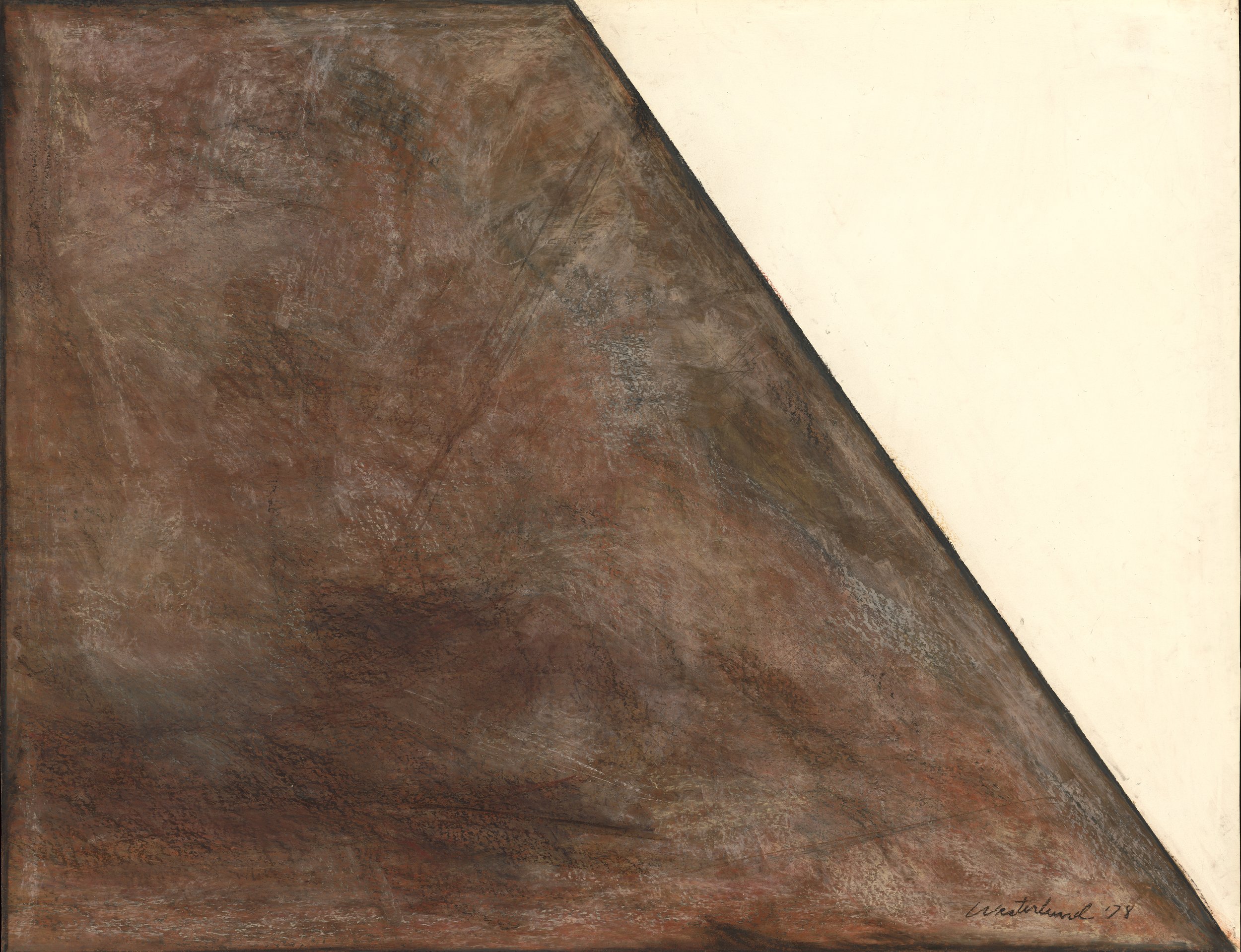 〈給角落件的圖〉，1974