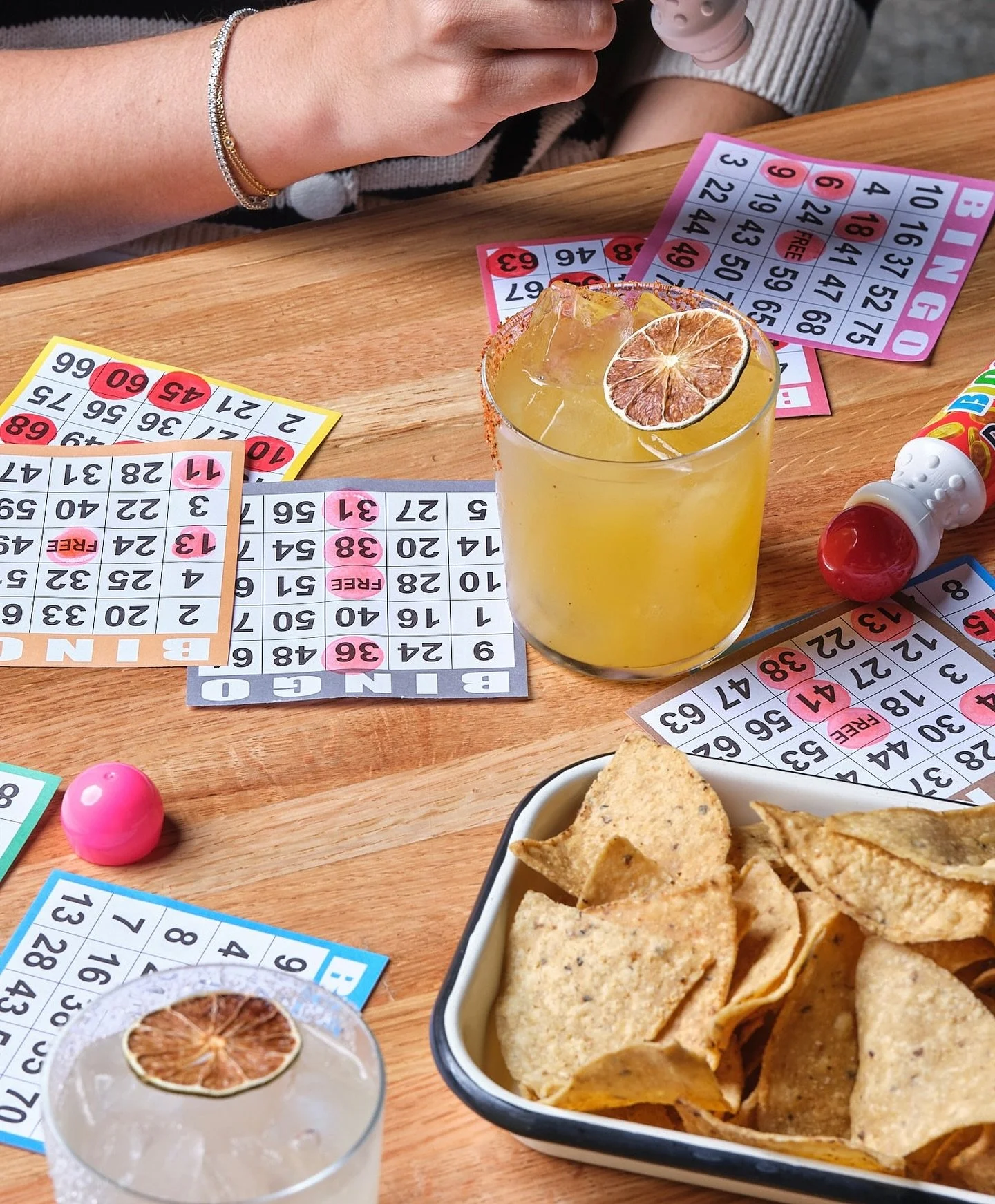 Happy October, bingo lovers! 🍂

This month&rsquo;s bingo dates are Monday, October 13th &amp; Monday, October 27th. We&rsquo;re kicking things off a little later this month &mdash; games start at 7pm to avoid the sun on the patio

$20 entry = 10 gam
