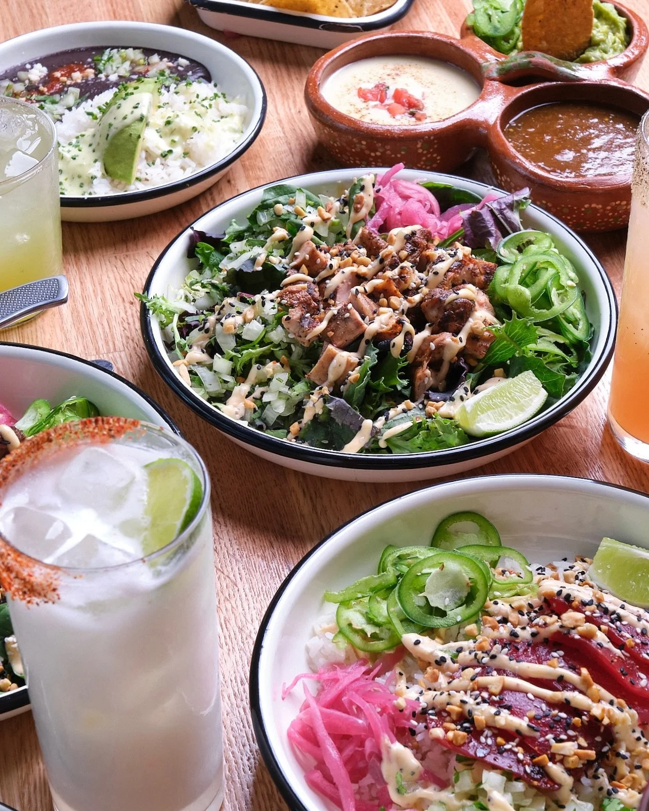 Off today? Treat yourself to a lunch that hits every craving. Build your own bowl, your way! 🥗