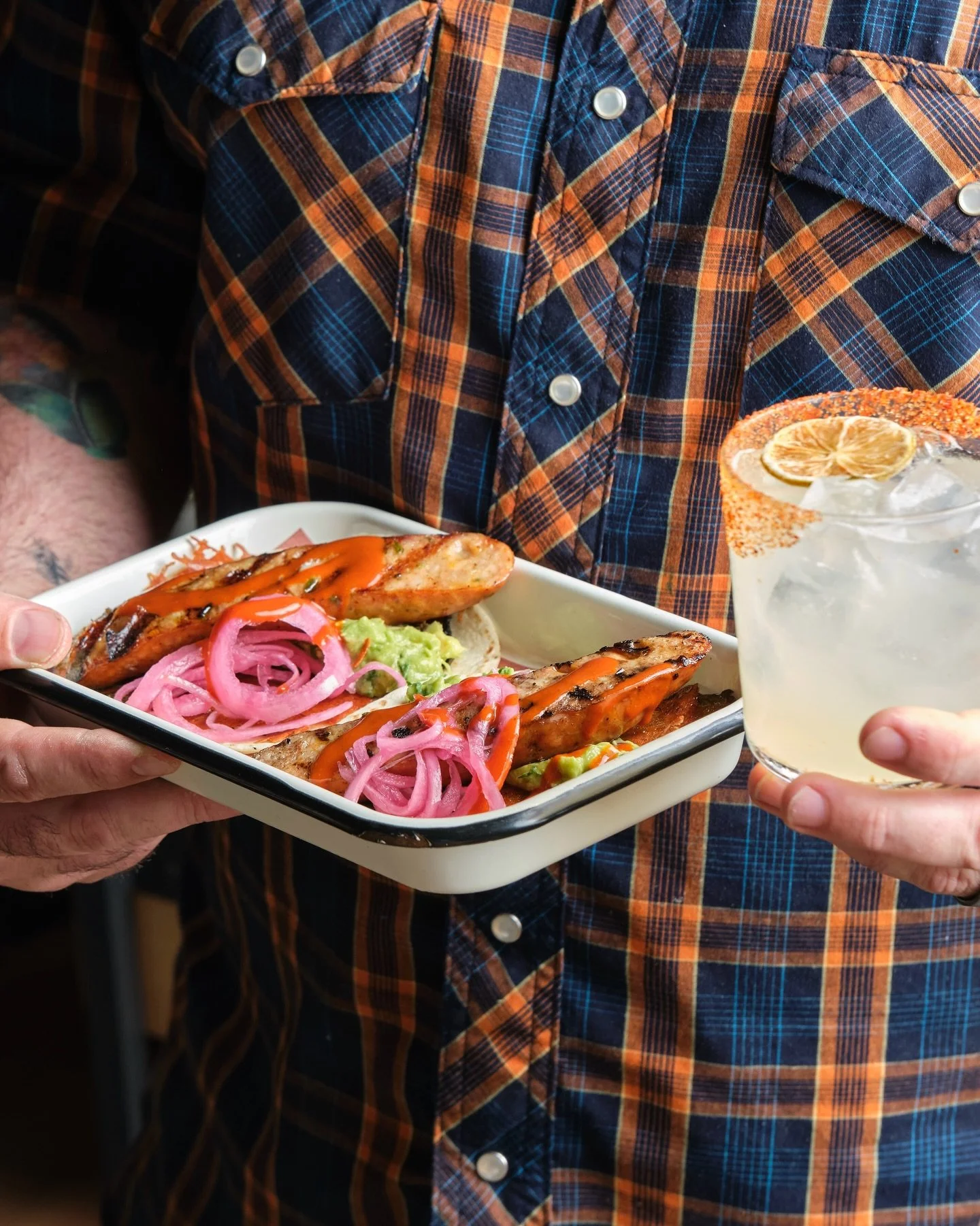 It&rsquo;s Taco Tuesday &amp; you know the drill! Try our Chile Relleno Tacos with wood-grilled jalape&ntilde;o-cheddar sausage, roasted poblano, guacamole, Valentina sauce &amp; cheese, and enjoy $10 classic pitchers all day long 🍋&zwj;🟩