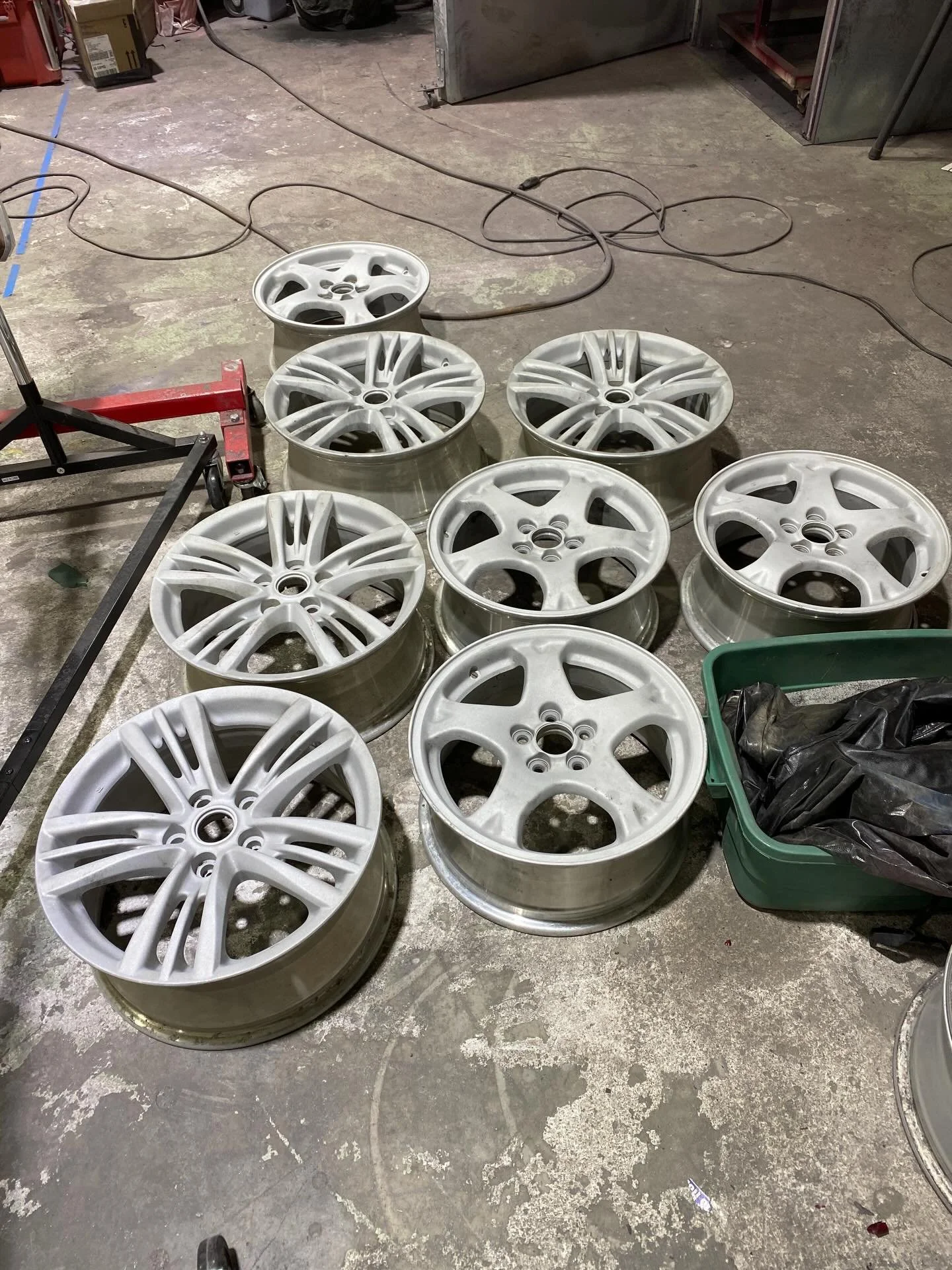 Back to bare metal 🔥

Paint stripped and sandblasted &mdash; ready for a fresh start.

This is where every quality finish begins. No shortcuts, just proper prep.

What color would you go with on these? 👇

📍 Colorado
📩 DM for wheel refinishing &am