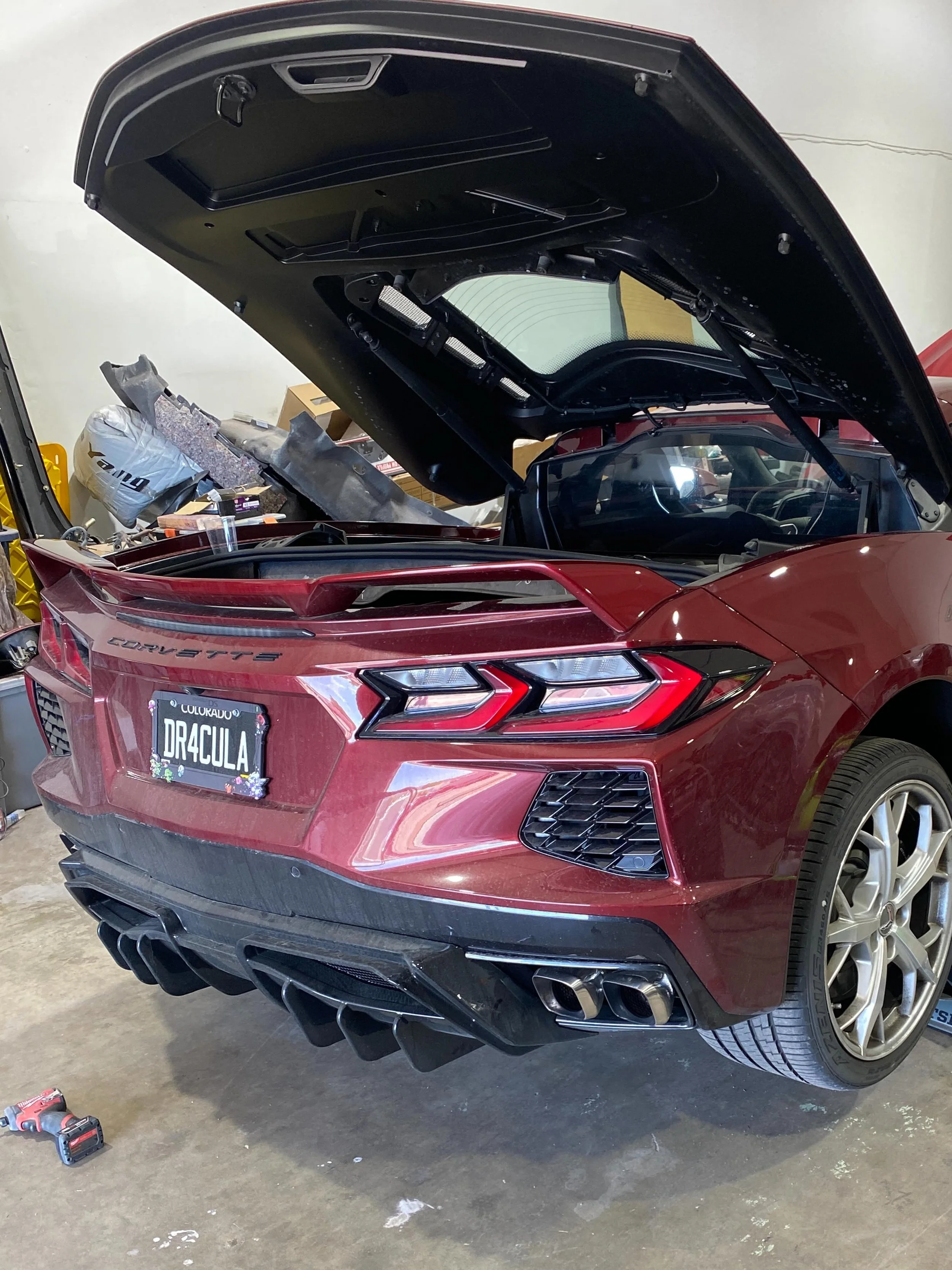 Small change. Huge difference. 🔥

Welded up a fresh set of exhaust tips on this C8 Corvette for a cleaner, more aggressive rear end look.

Sometimes the details make the build.

📍 Colorado
📩 DM for exhaust work &amp; fabrication

#C8Corvette #Exha