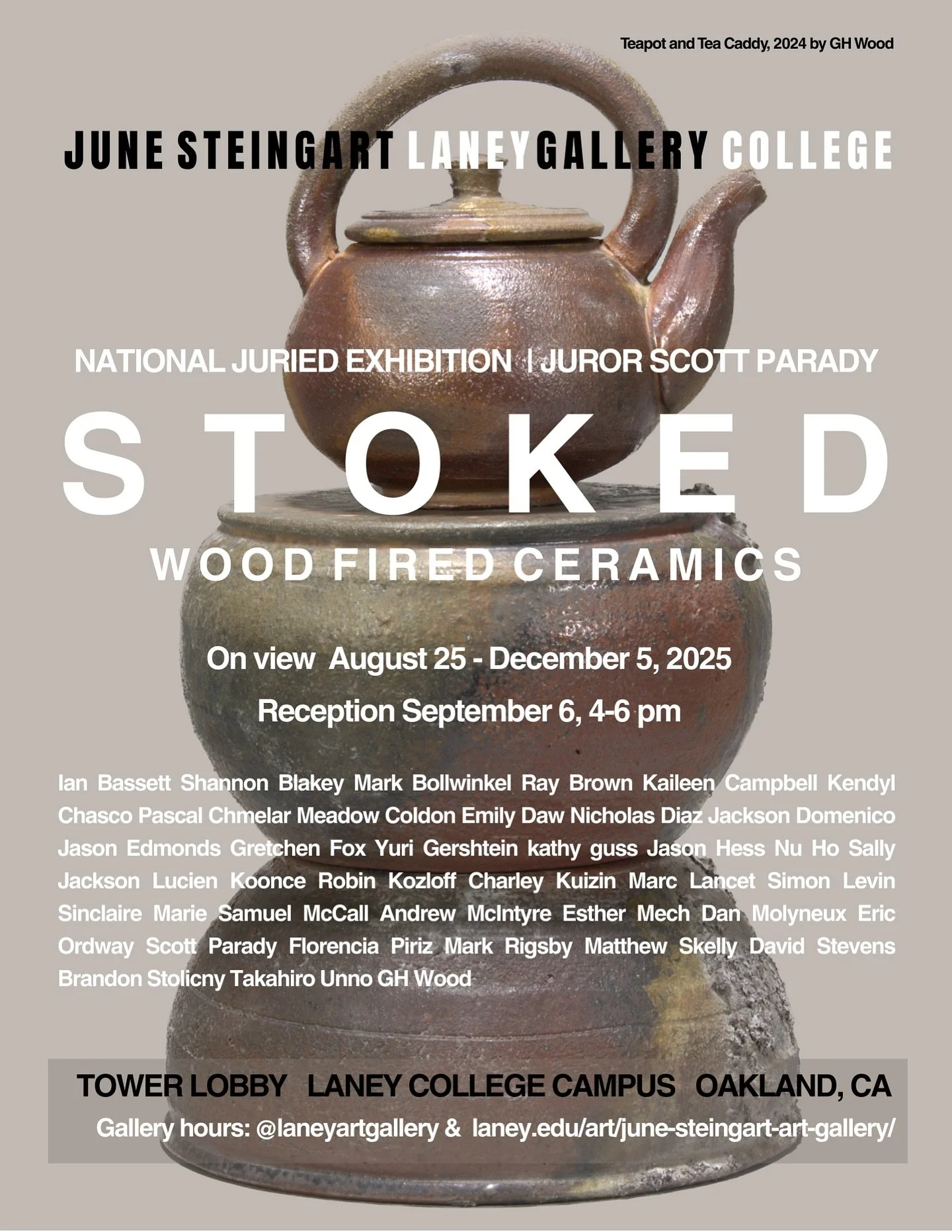✨Thrilled to share that I&rsquo;ll be showing my work in this exhibition alongside so many incredible artists!✨

&ldquo;STOKED celebrates the enduring legacy and evolving vitality of wood-fired ceramics in the United States today. Juried by artist an