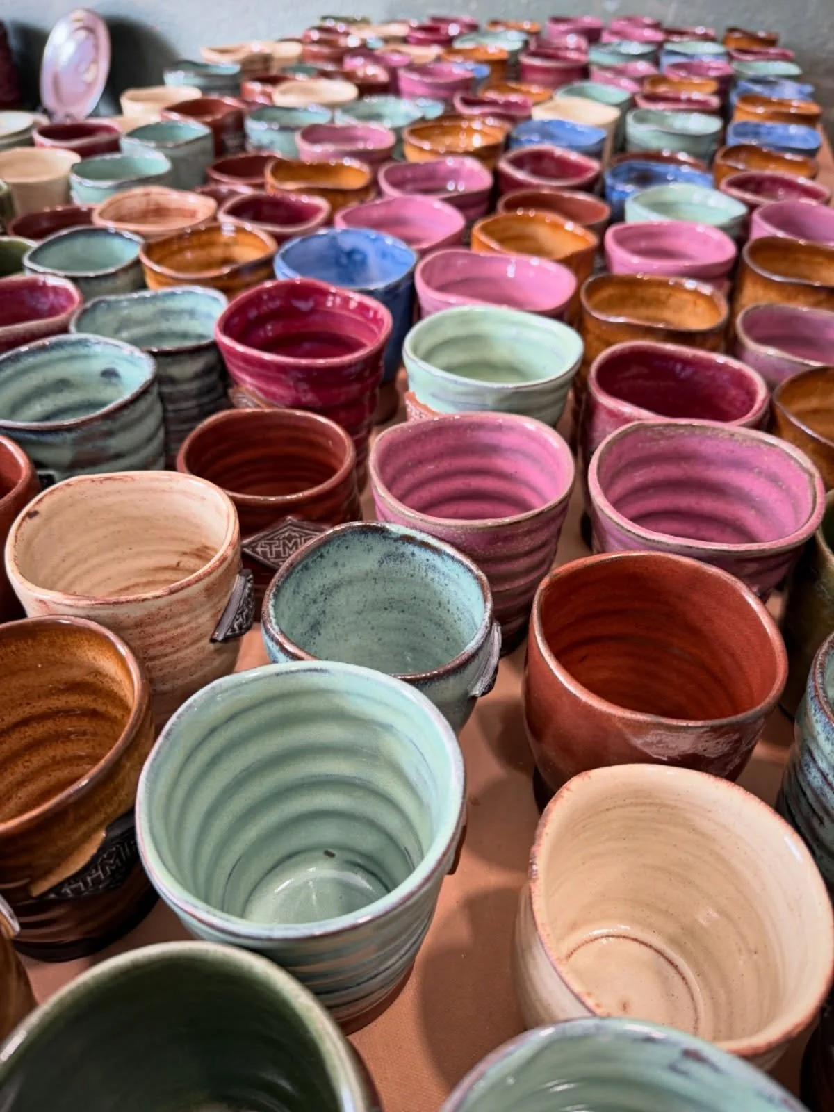 Stoked to be creating the finisher awards for the @telluridemountainrun again this year! Everything about the forms and palate this year is simply a JOY. All the awards for the 14 miler are done&mdash; onward now to the rest of the distances!