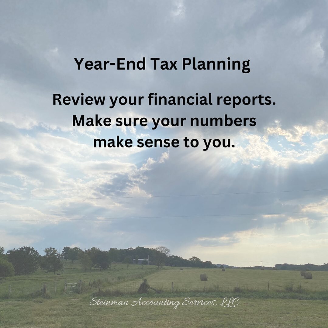 Year End Tax Planning - I&rsquo;ll be posting a series on the Year End Tax Planning process so make sure to follow along!  Is your bookkeeping caught up to date? You can&rsquo;t plan without knowing what your numbers are. After catching up your bookk