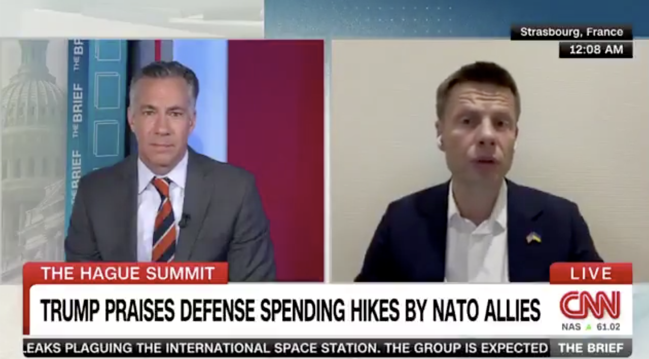 The Brief with Jim Sciutto 
Role: Guestbooker / Researcher
Airdate: June 26, 2025 