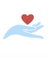 Logo for Exceptional Care featuring a hand with a red heart and the tagline "Quality of Life at Home."