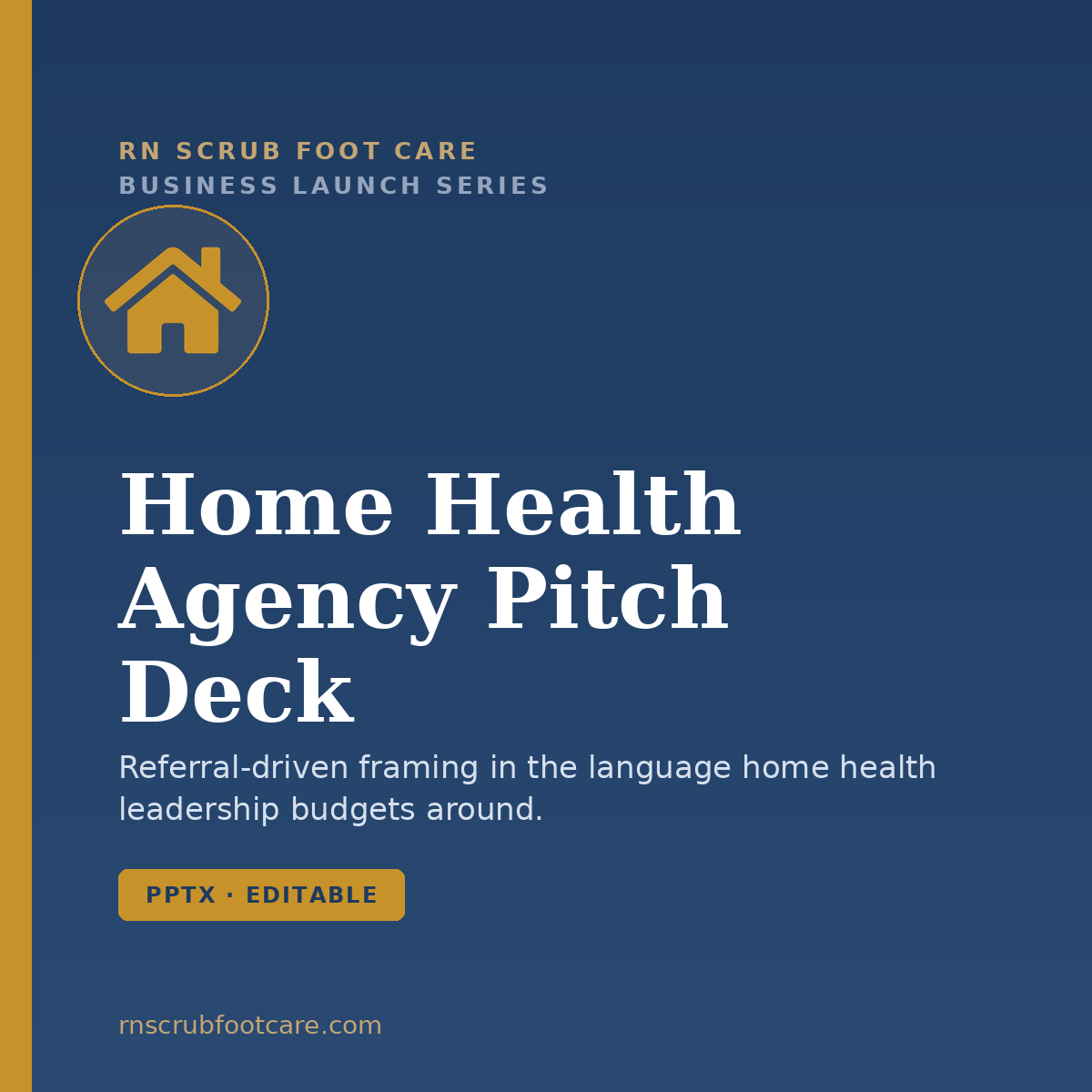 homehealth agency pitch deck