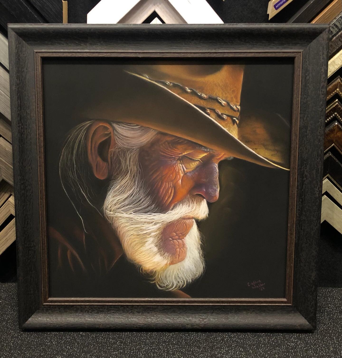 A moment for this absolute masterpiece, recently framed at Albury Picture Framers.

The perfect frame will always complement the artwork, not compete with it.

Come in store for a free quote - we have air con 😉 

#alburypictureframers #alburyframer 