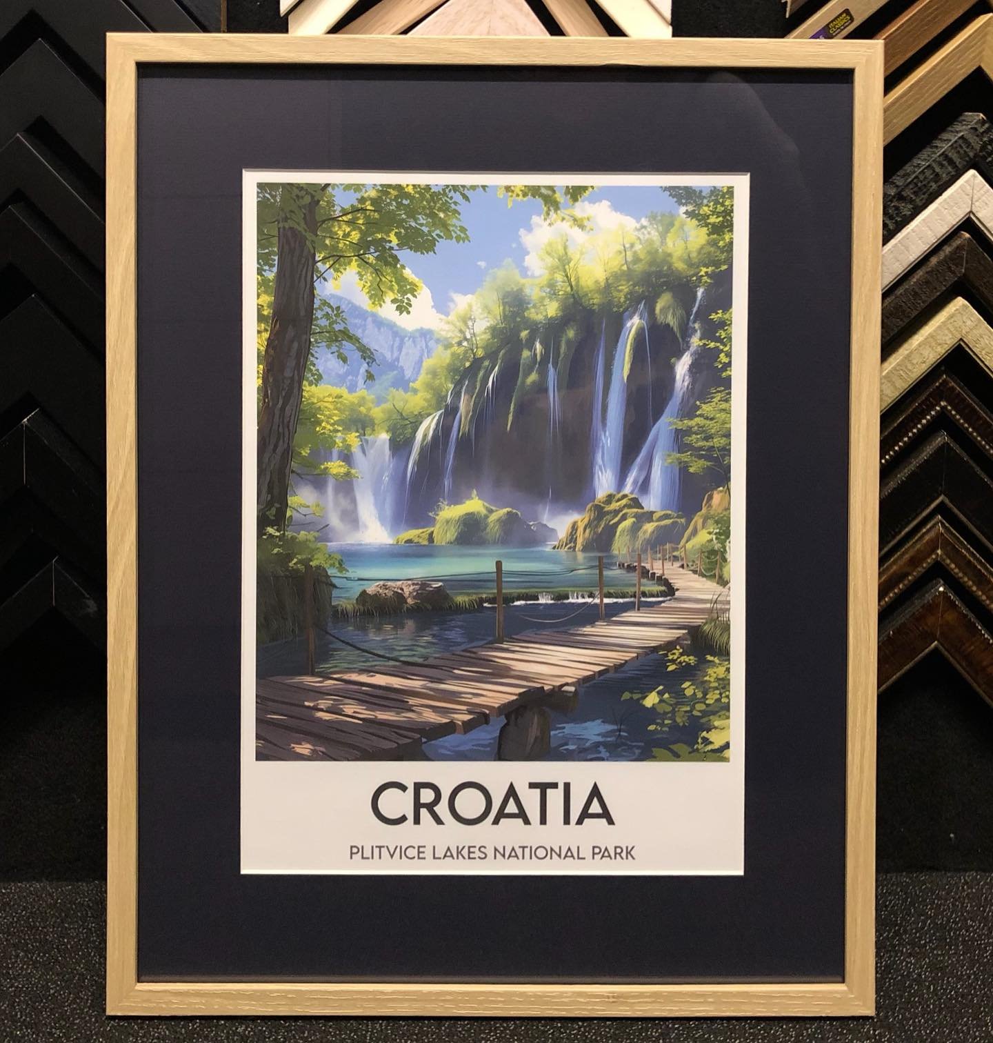 From where we&rsquo;d rather be. 

Holiday inspiration recently framed by us, on its way to finding its permanent residency.

#alburypictureframers #alburyframing #alburywodonga #deanstalbury #amplane