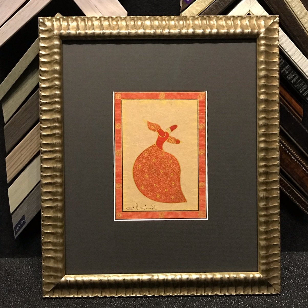 Burkhara traditional dress painting on card recently framed by us. What an absolute joy 🤩 

#alburypictureframers #alburyframing #alburyframer #alburywodonga #alburywodongabusiness #amplane
