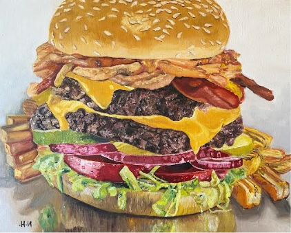 Burger Deluxe by Nancy