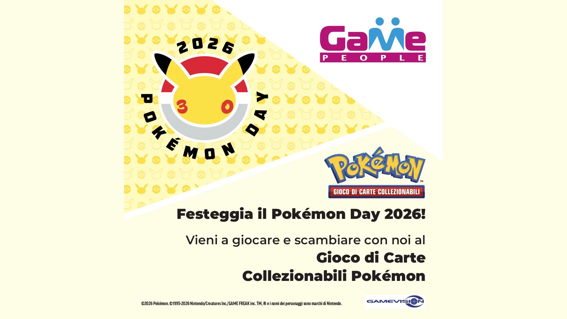 Festeggia il Pokémon Day 2026!
