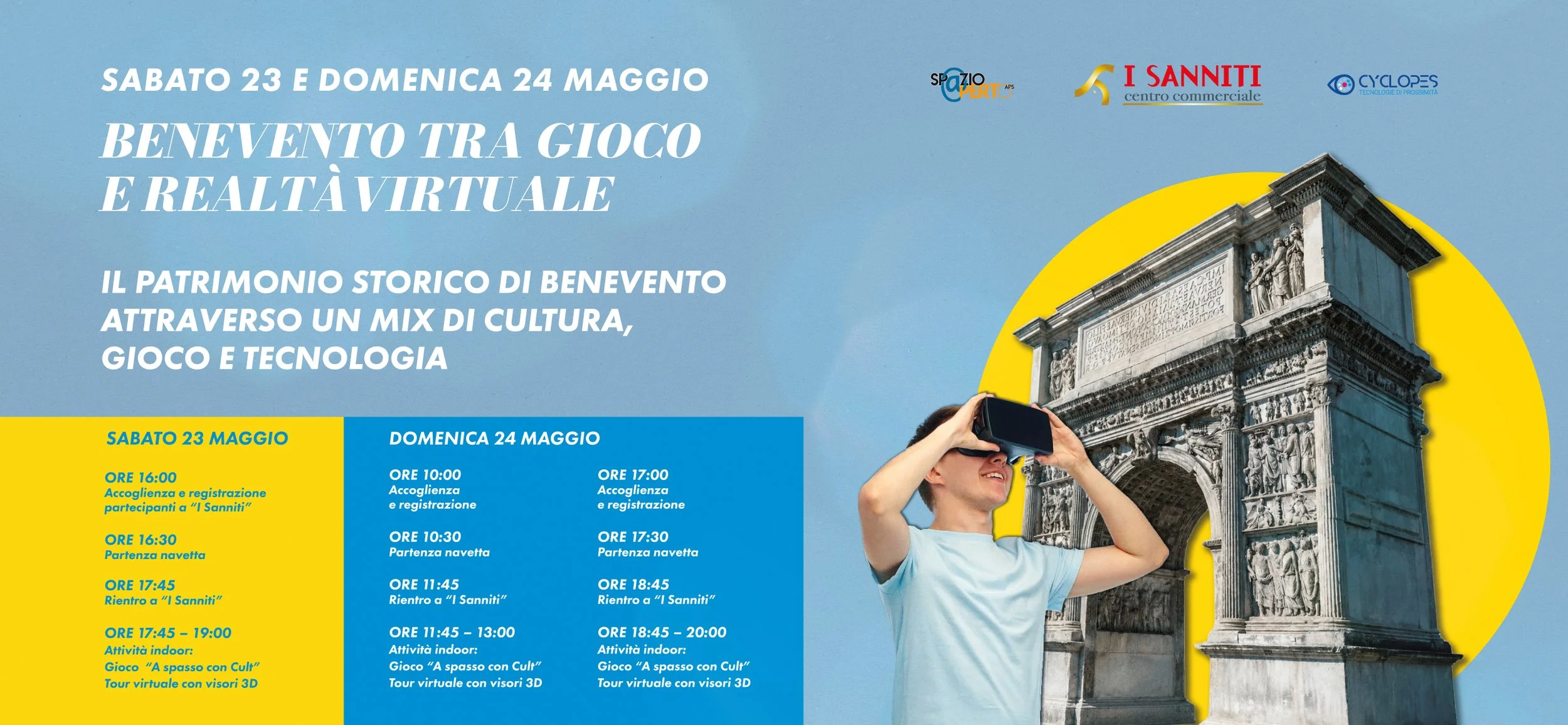 Benevento tra gioco e realtà virtuale