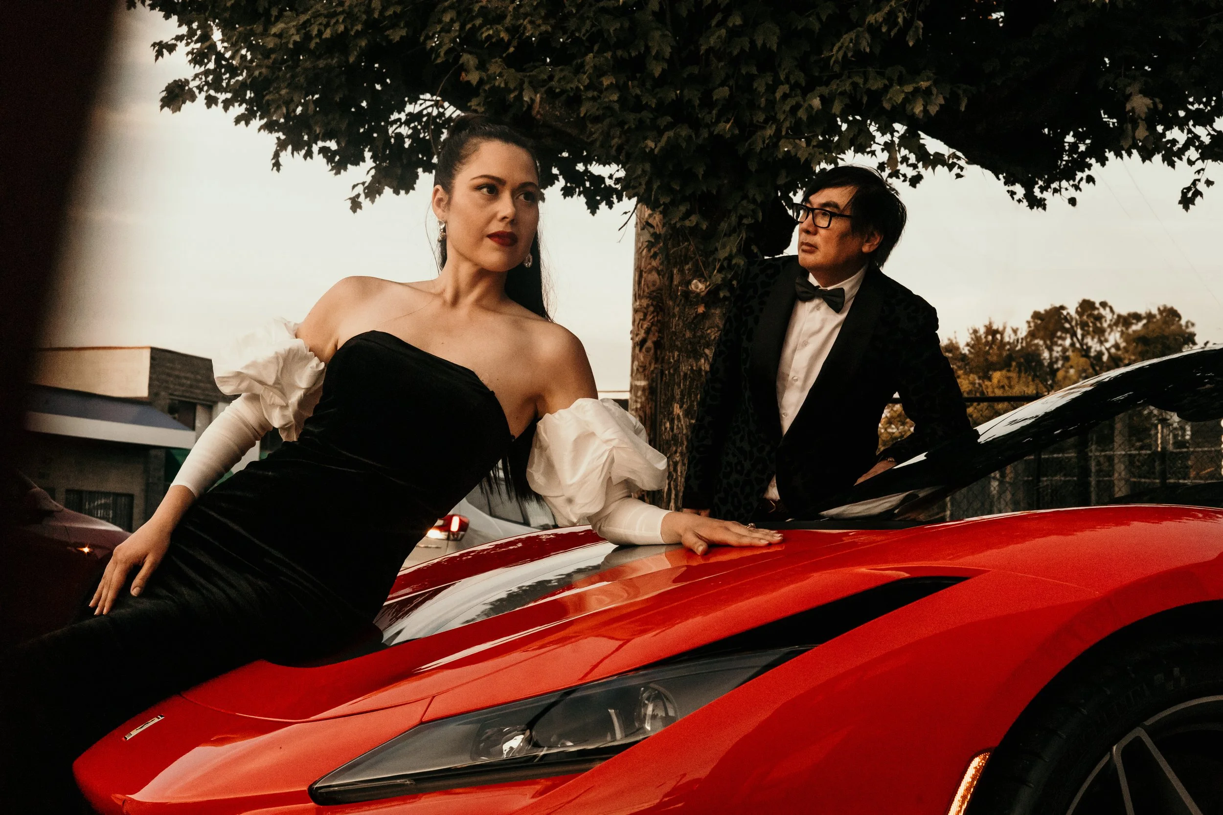 Jack W Chung with Lana Partidas