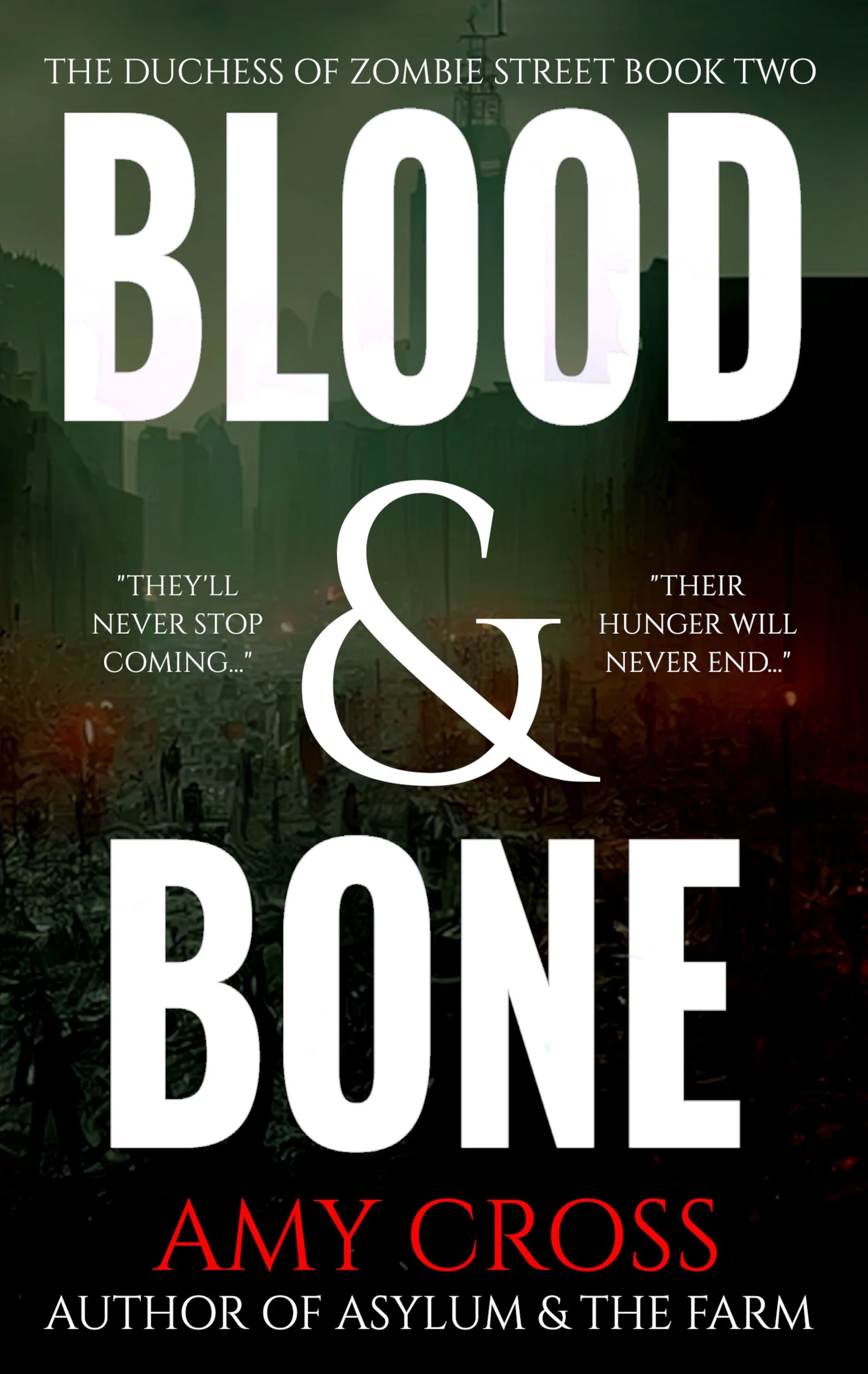 Amy Cross Blood & Bone new cover