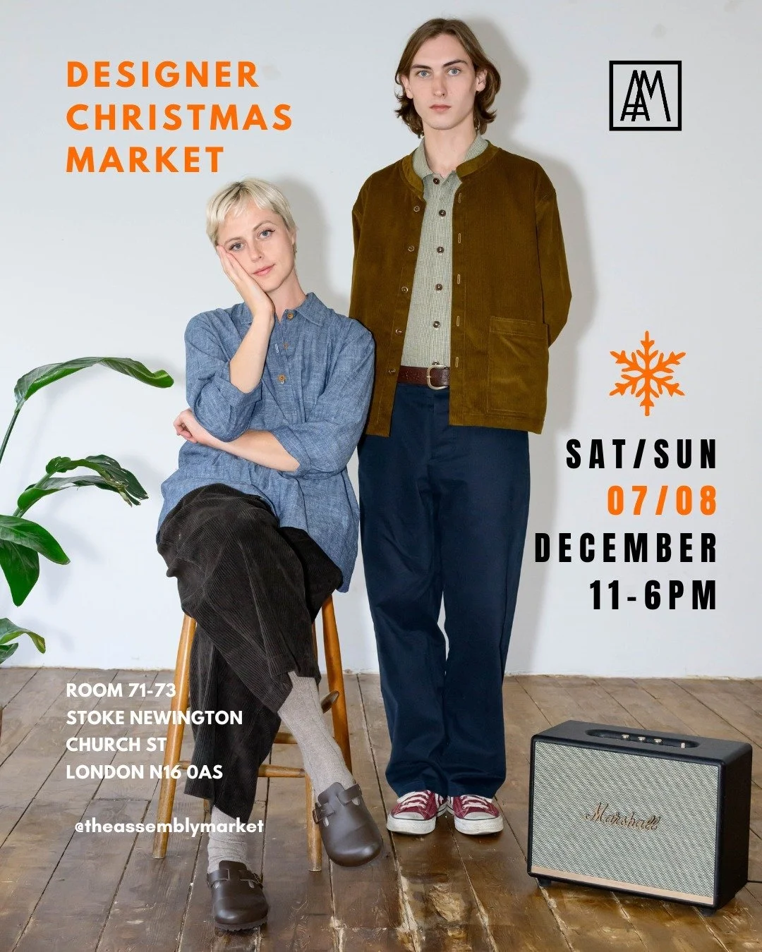 Delighted to be popping up in London this December with @theassemblymarket 

Date for the diary: 7-8th December 
At: Room 71-73, Stoke Newington Church Street

Shop from a beautiful selection of jewellery, fashion, ceramics and lifestyle brands - do 