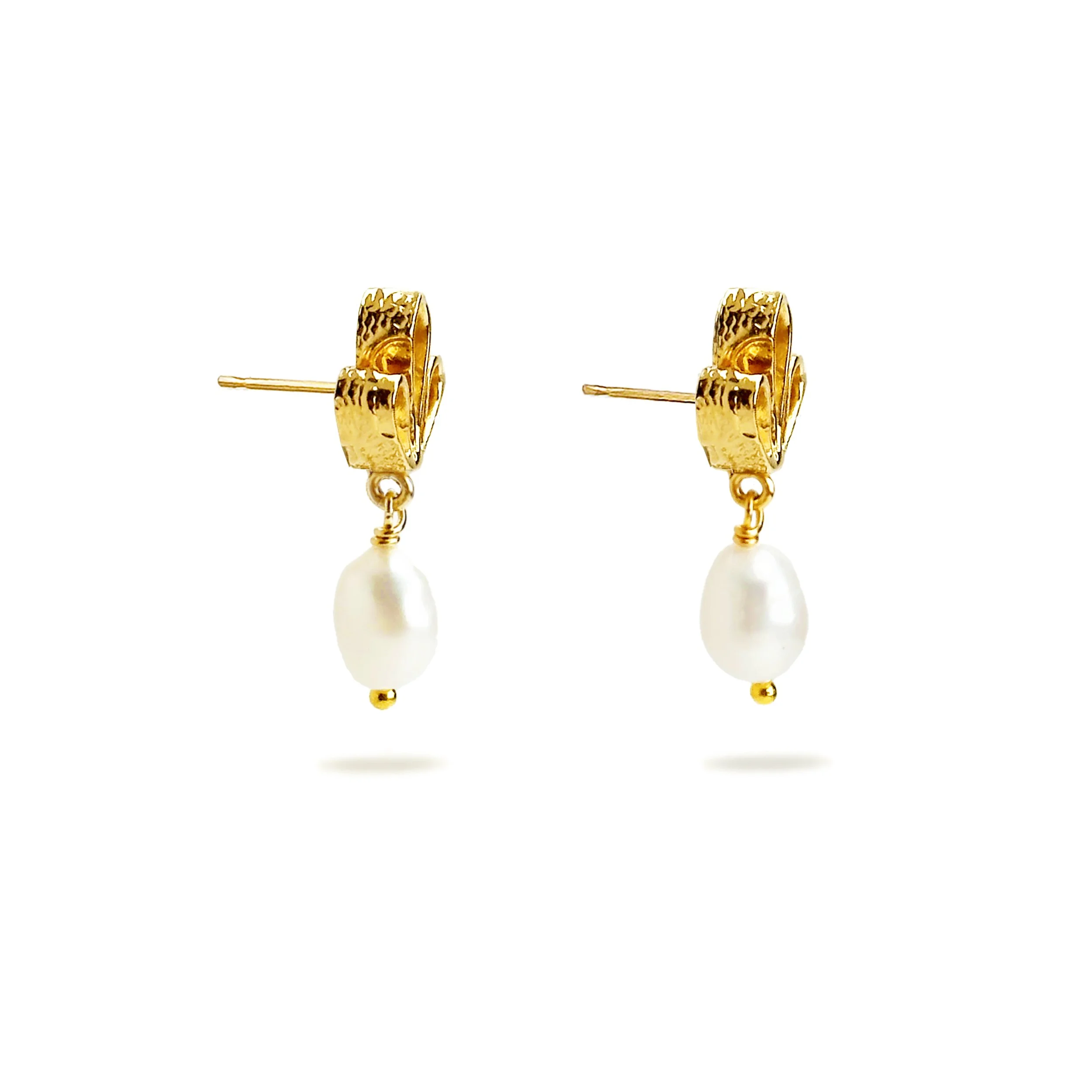 ECVA-E3 Pearl Loops Mini Drop Earrings_side view.jpg