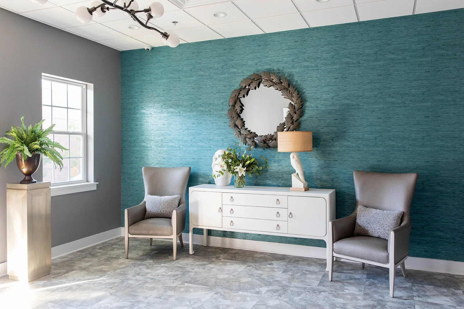 Jennifer Taylor Design.Chi Omega Chapter Room Lobby5.jpg