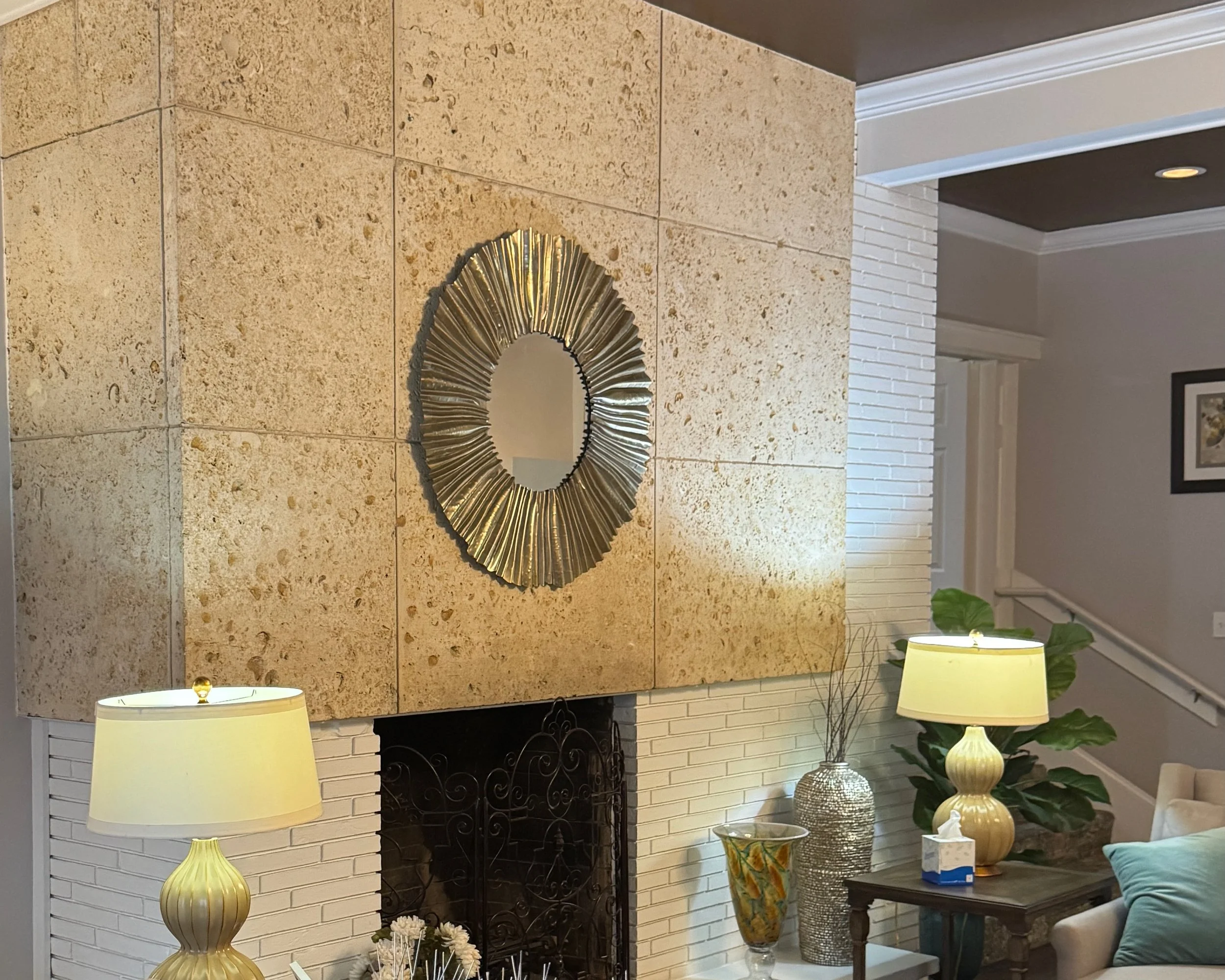 Jennifer Taylor Design.Chi Omega.Fireplace Wall Before.jpeg